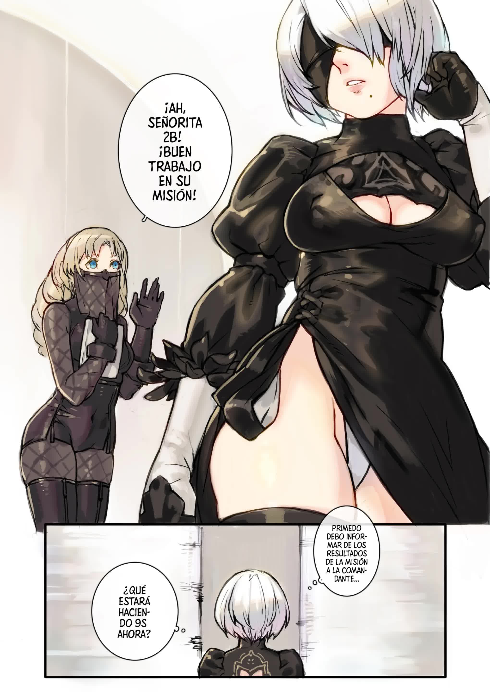 9S2B Comic porno