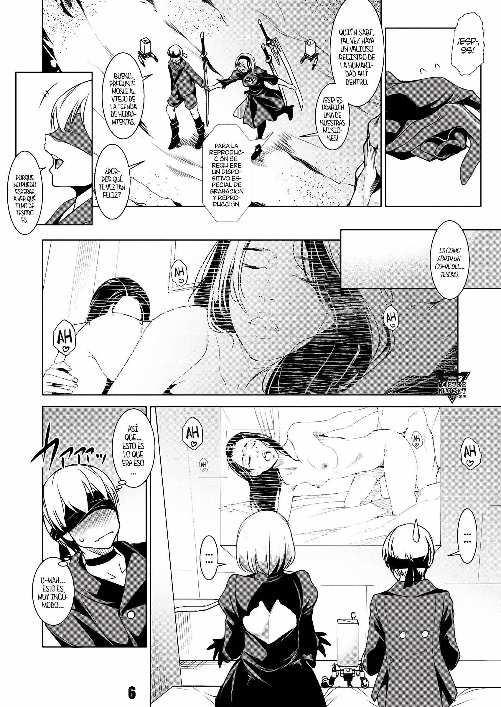 (C93) [Haiiro Koubou (Amano Kazumi) [Harmoniodeon] (NieR Automata) Comic porno