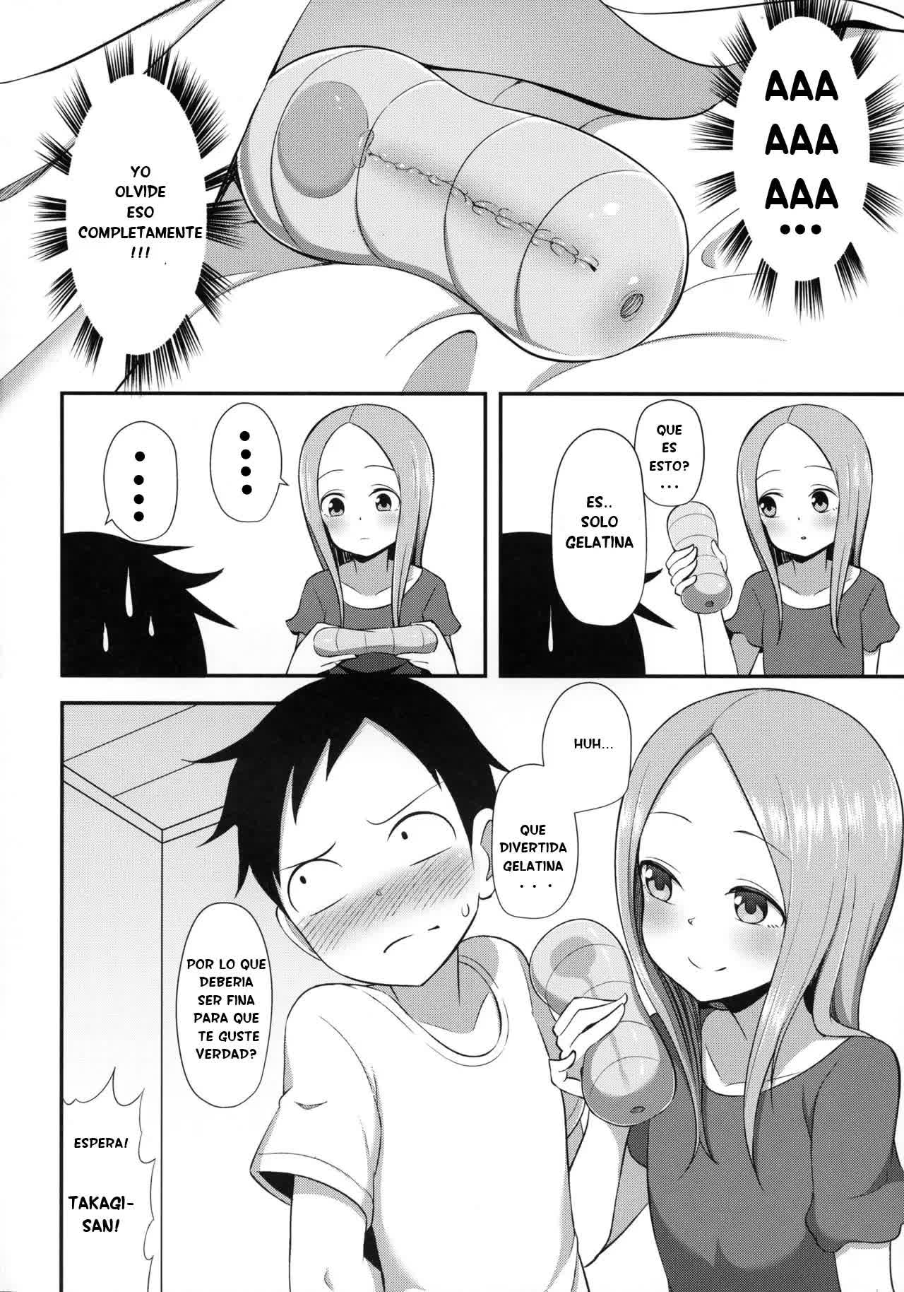 Takagi-san to Onahole Comic porno