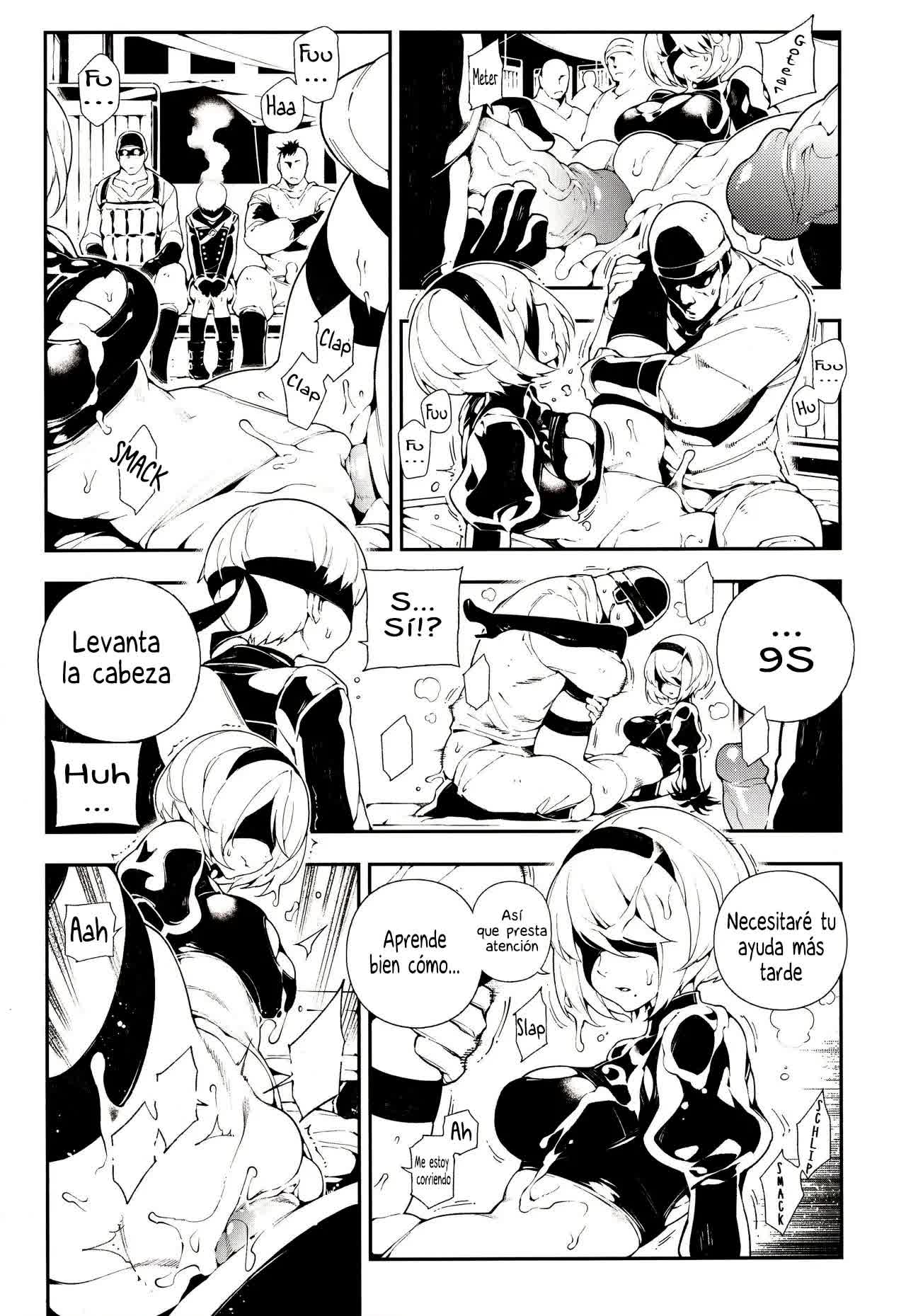 NieR 2BR18 Comic porno