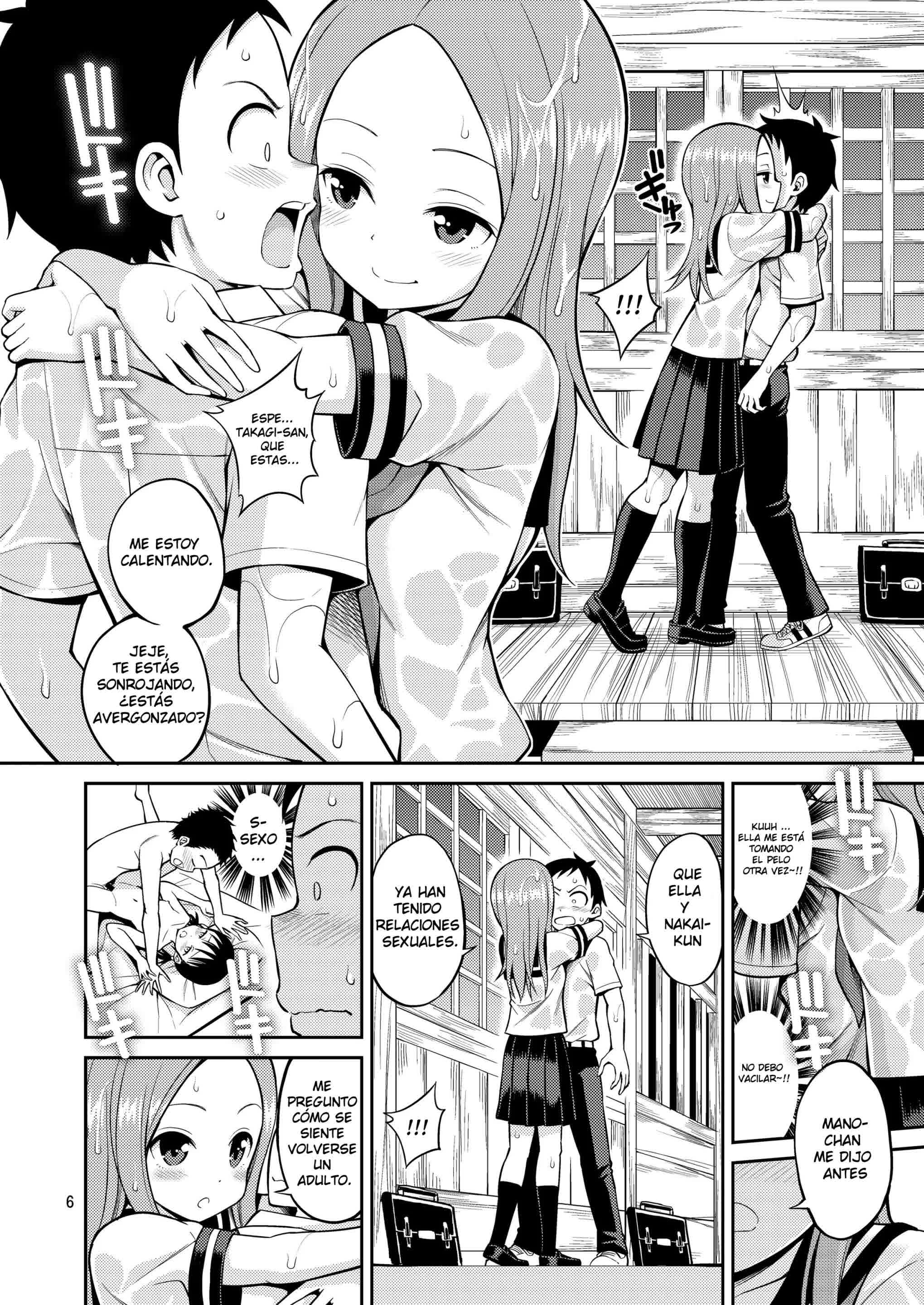 Ijikuri Jouzu no Takagi-san Comic porno