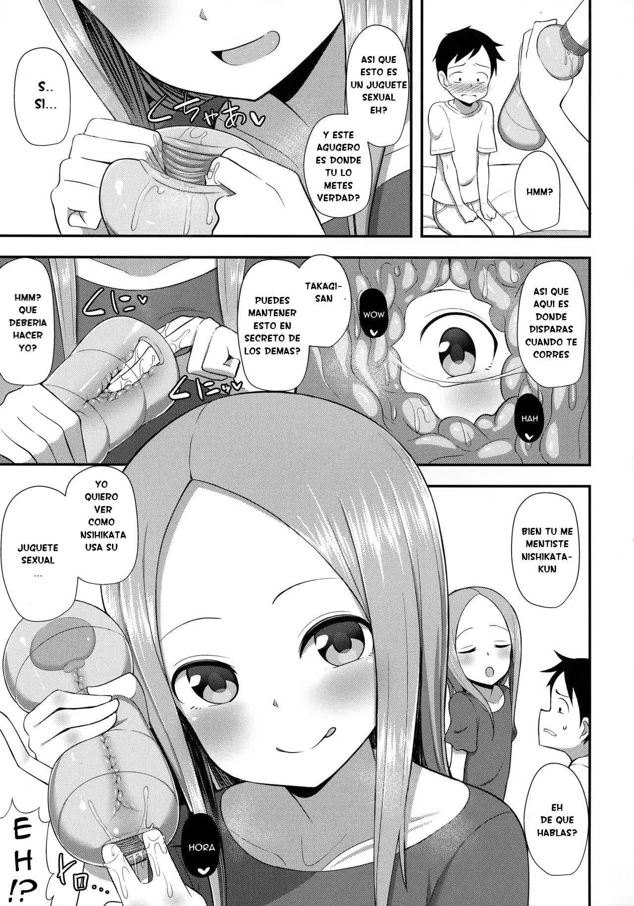 Takagi-san to Onahole Comic porno