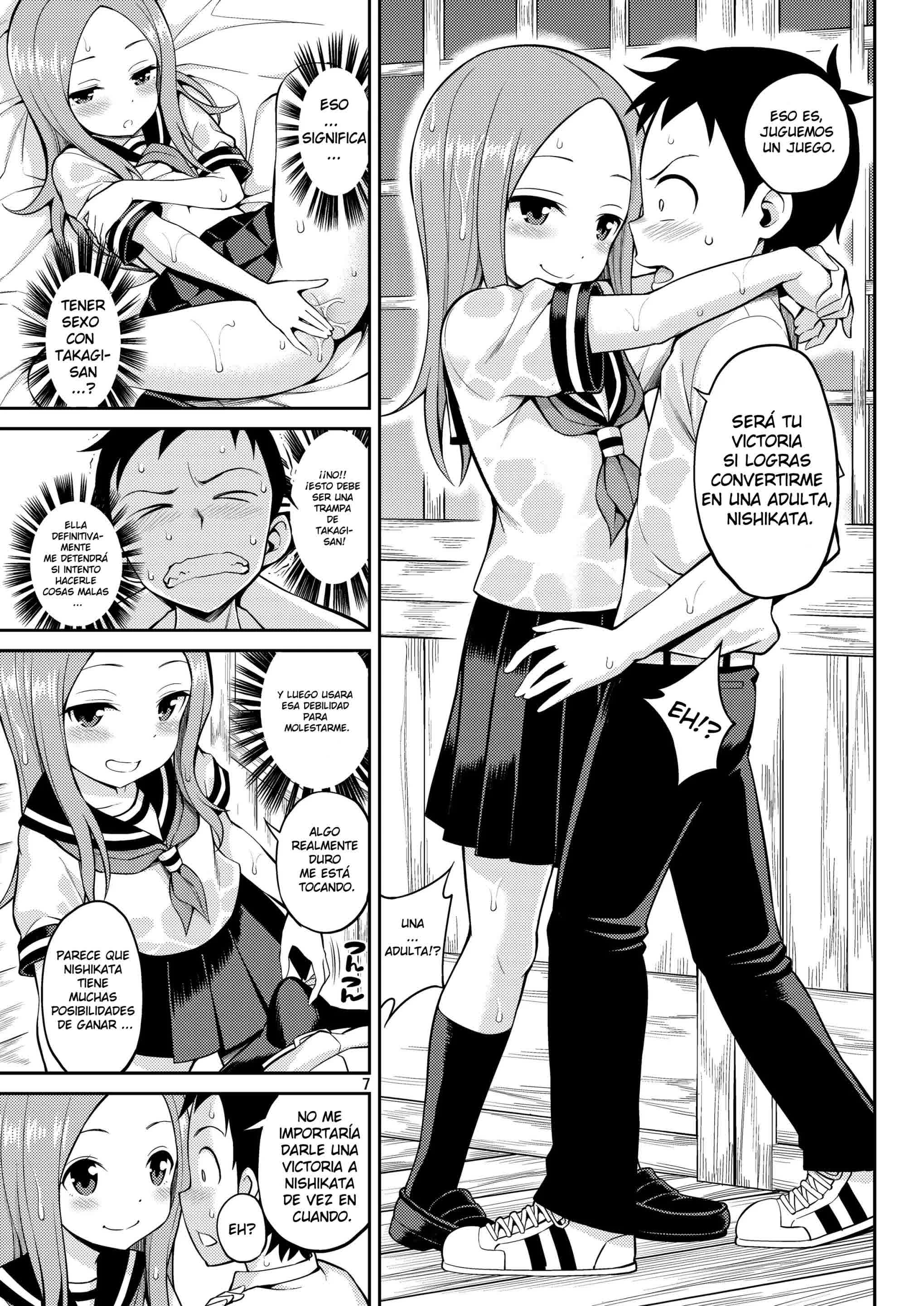 Ijikuri Jouzu no Takagi-san Comic porno