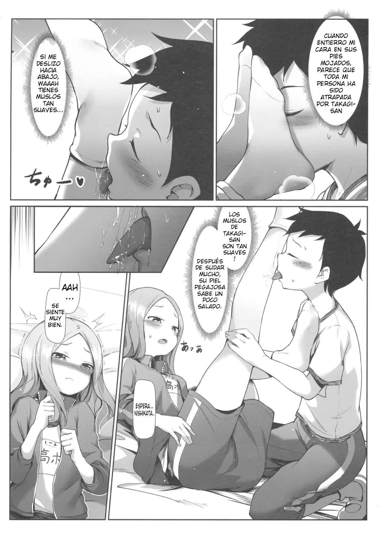 Takagi-san no Ase to Majiri Atte - Mixed with Takagi-san's Sweat Comic porno