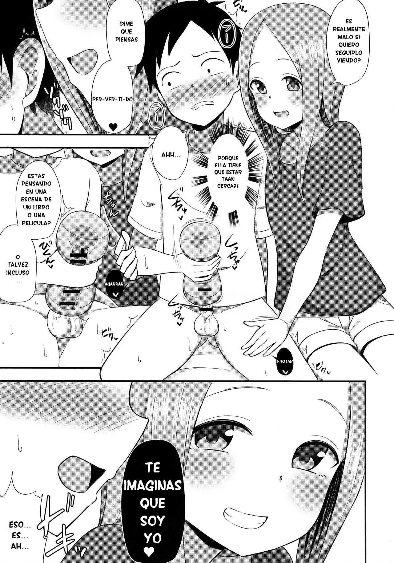 Takagi-san to Onahole Comic porno