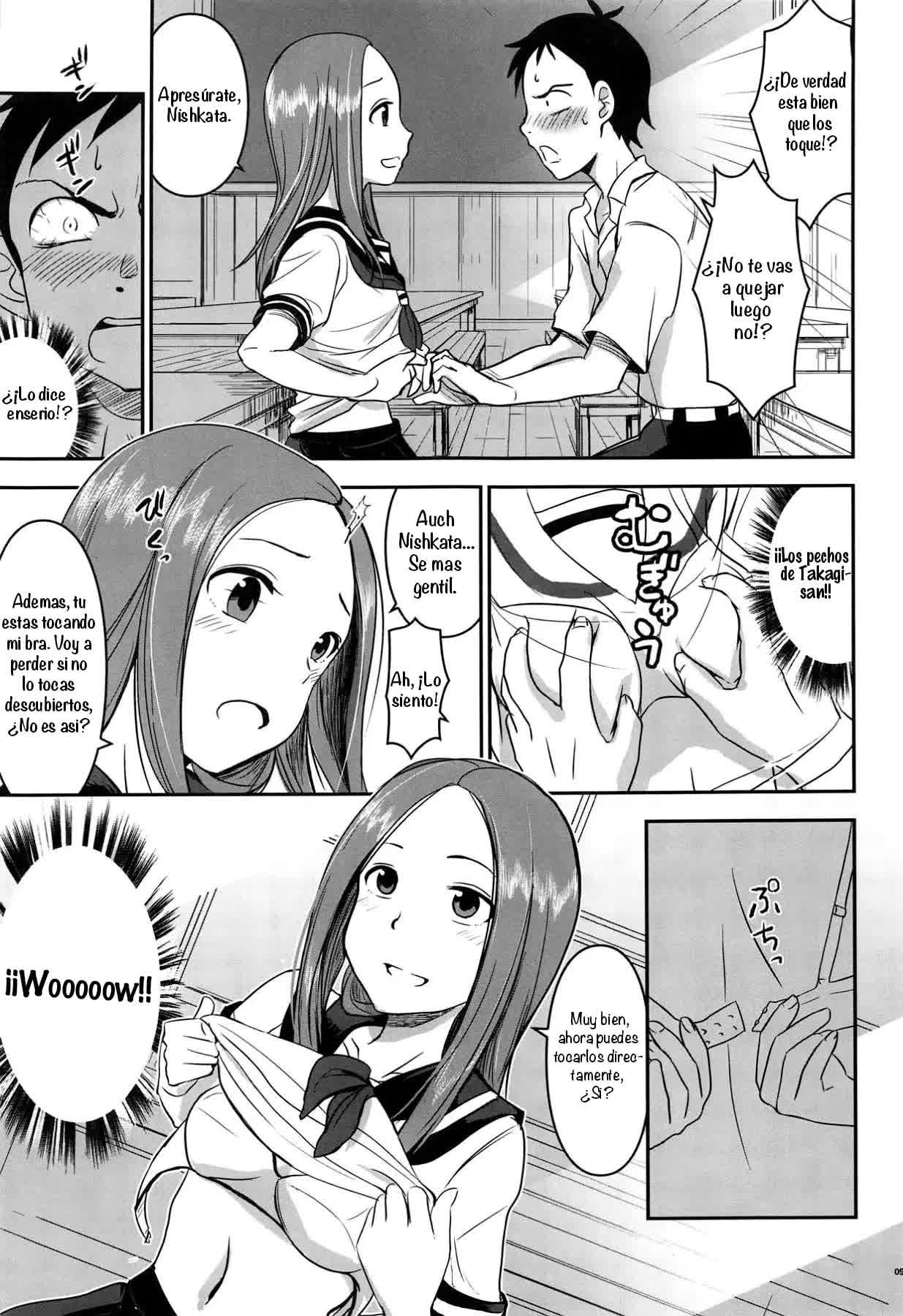XXXX Jouzu no Takagi-san Comic porno