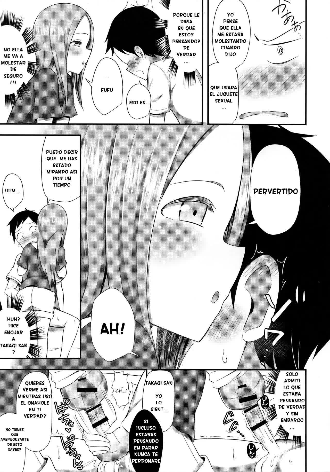 Takagi-san to Onahole Comic porno