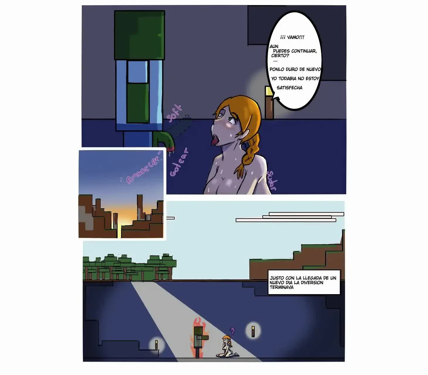 Minecraft - Cave & Sex Comic porno