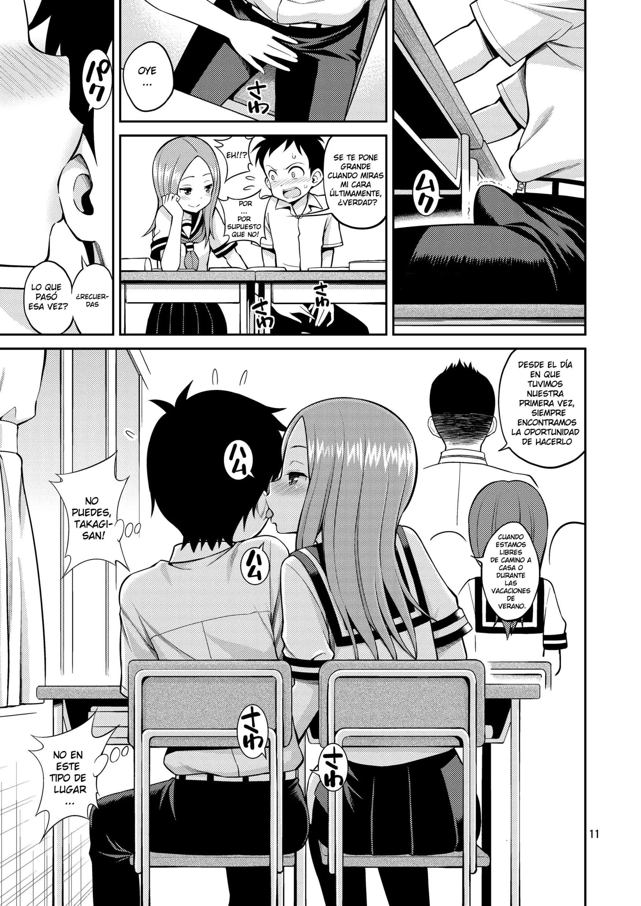 Ijikuri Jouzu no Takagi-san Comic porno