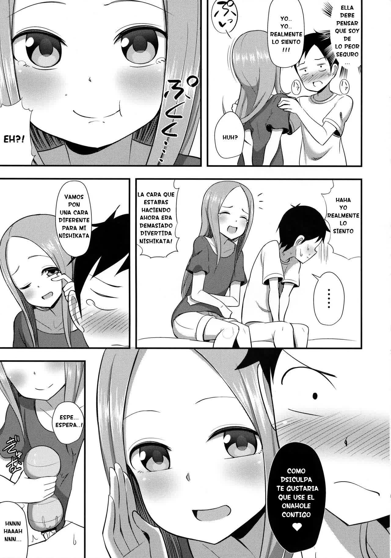 Takagi-san to Onahole Comic porno