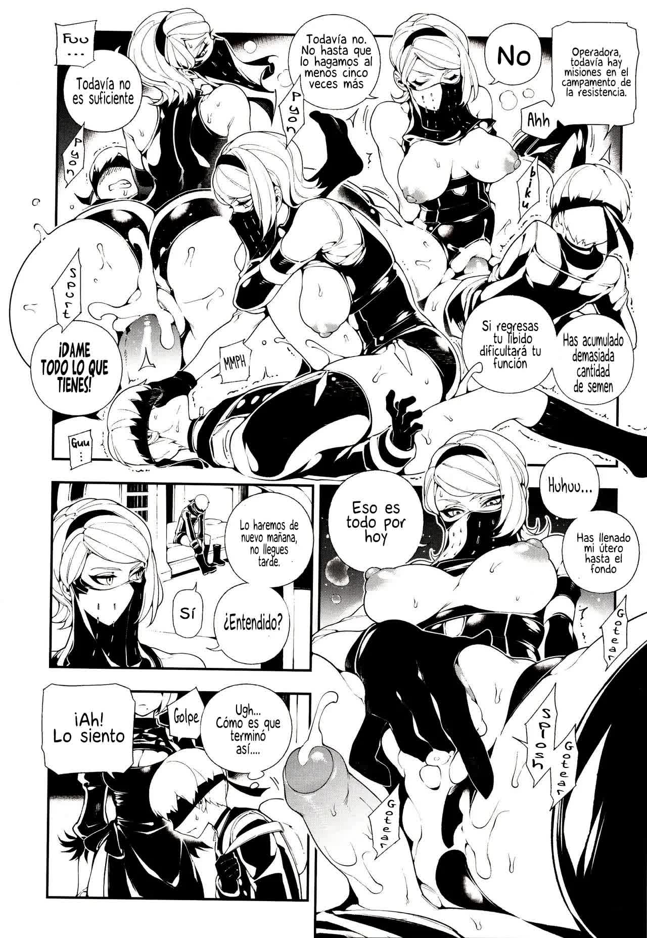 NieR 2BR18 Comic porno