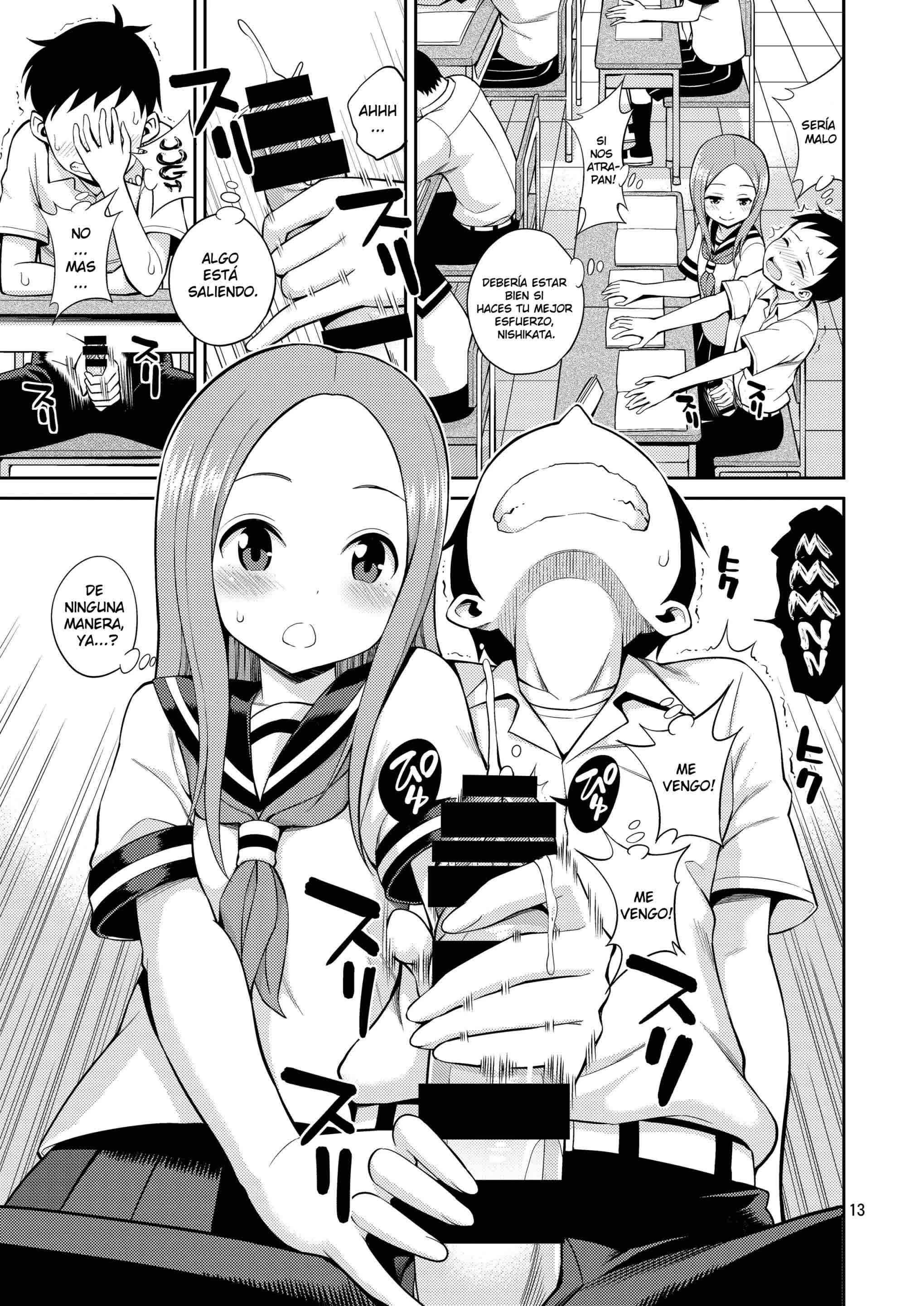 Ijikuri Jouzu no Takagi-san Comic porno