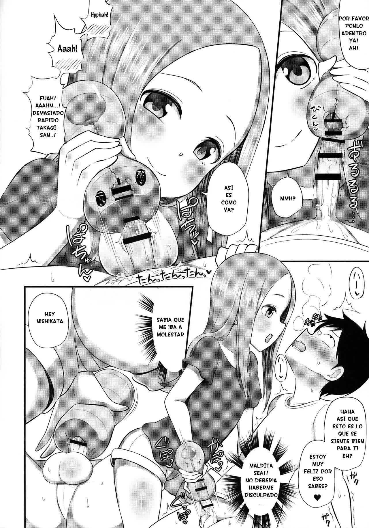 Takagi-san to Onahole Comic porno