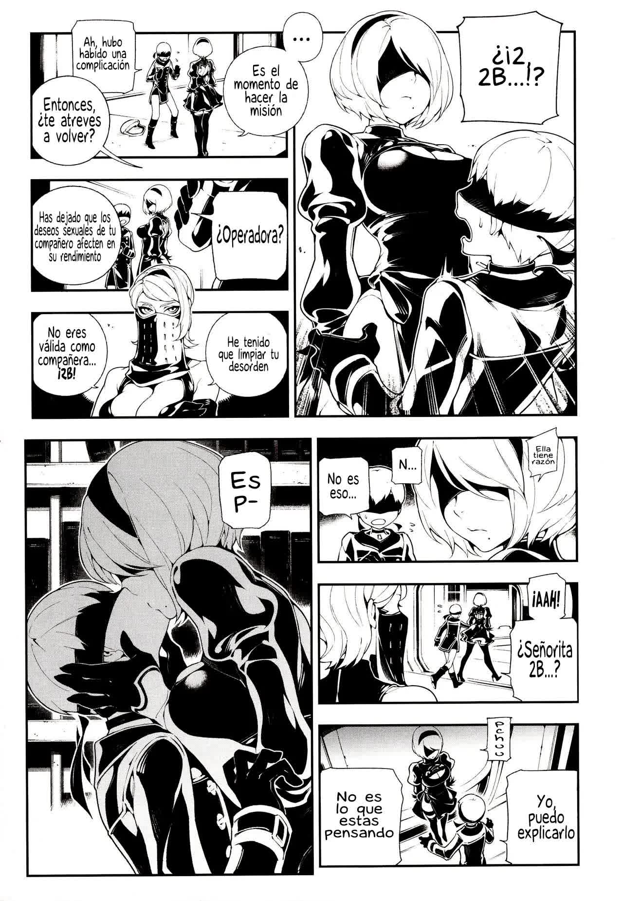 NieR 2BR18 Comic porno