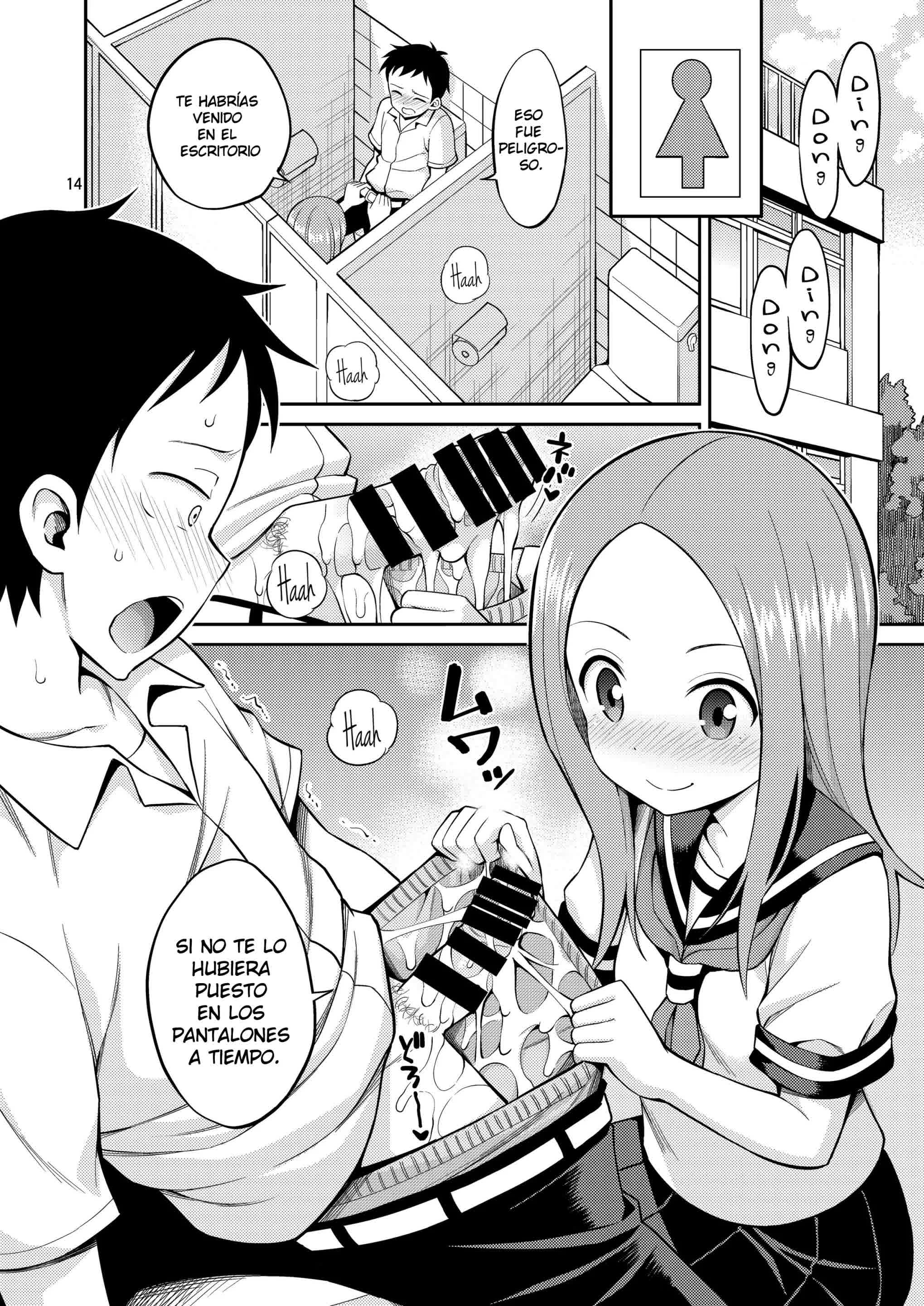 Ijikuri Jouzu no Takagi-san Comic porno