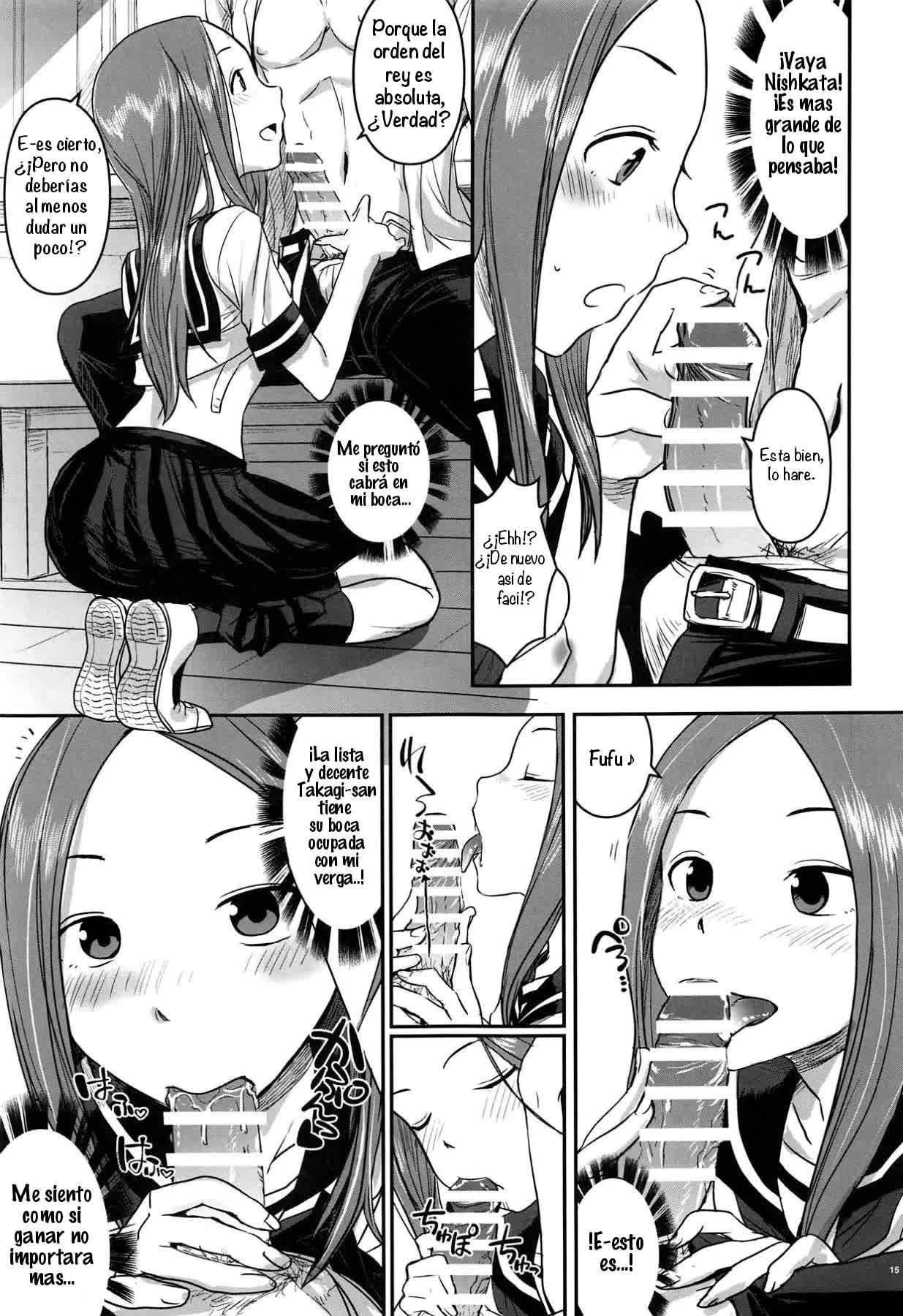 XXXX Jouzu no Takagi-san Comic porno