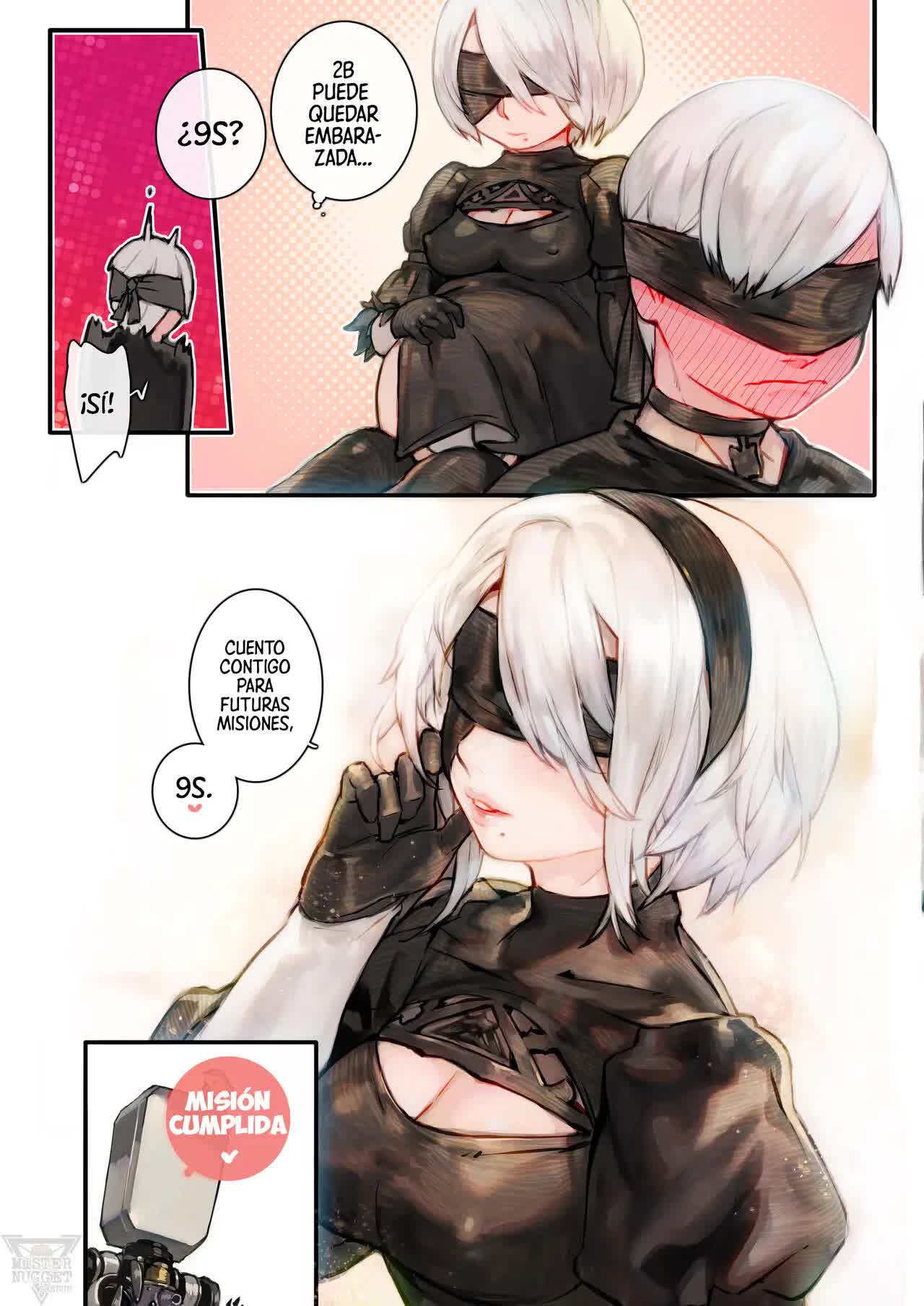 2B9S Comic porno