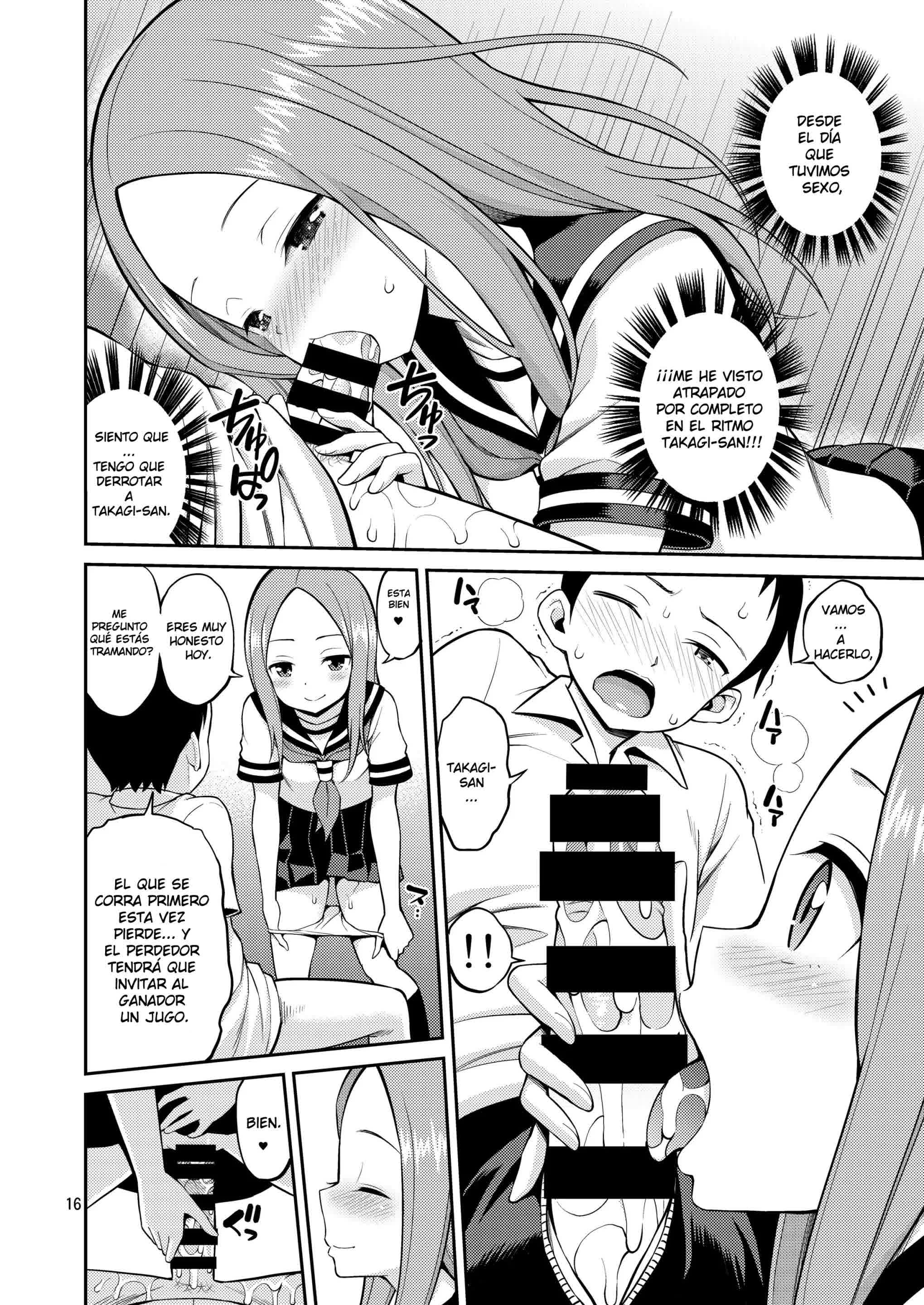 Ijikuri Jouzu no Takagi-san Comic porno