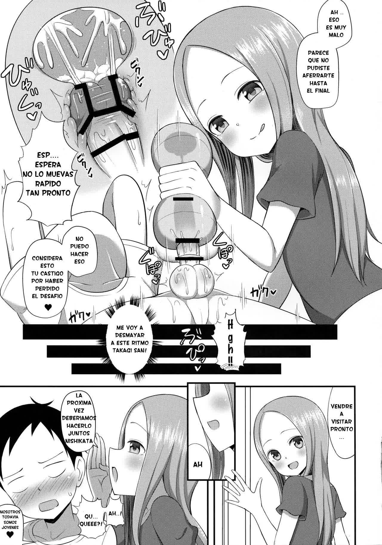 Takagi-san to Onahole Comic porno