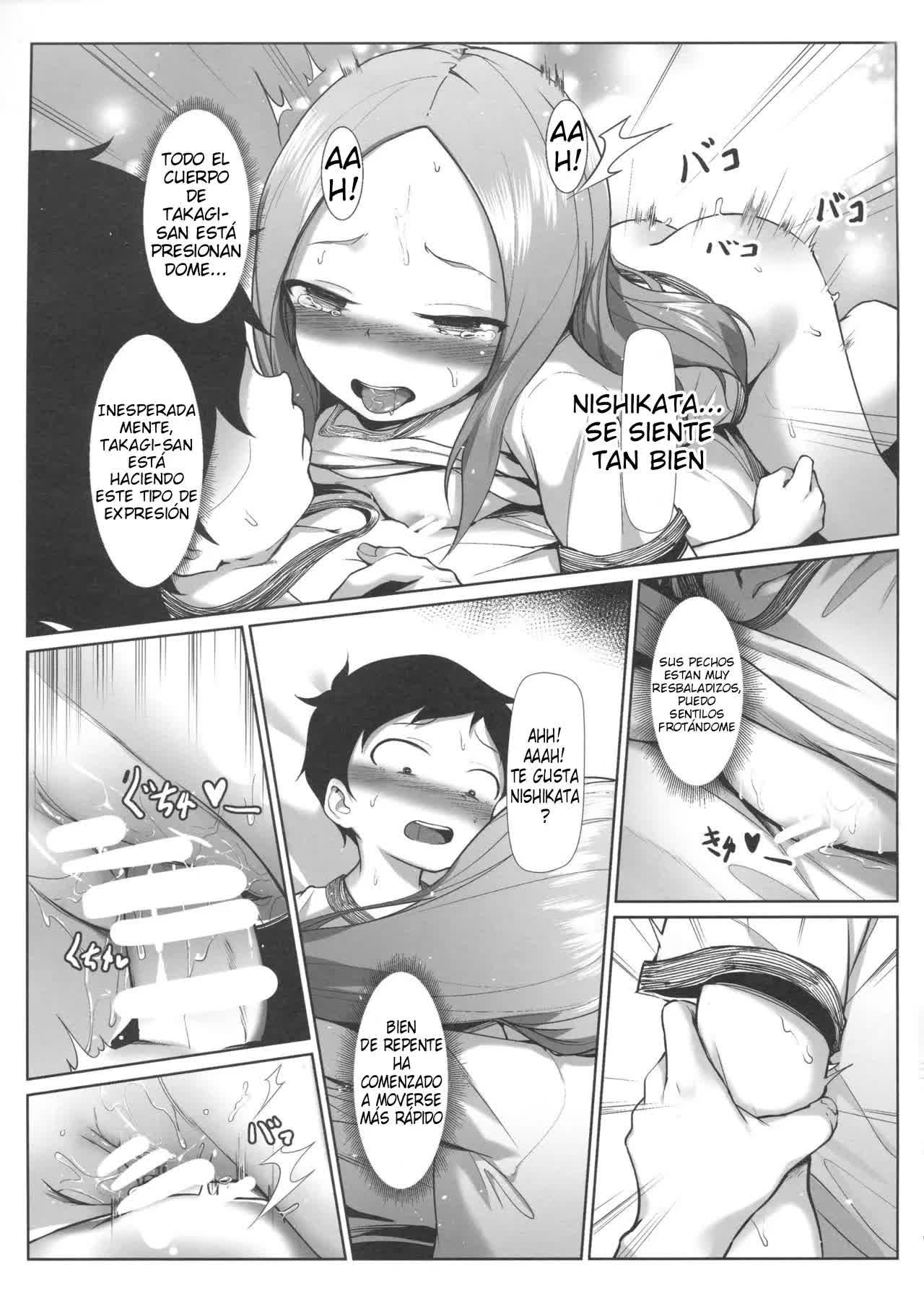 Takagi-san no Ase to Majiri Atte - Mixed with Takagi-san's Sweat Comic porno