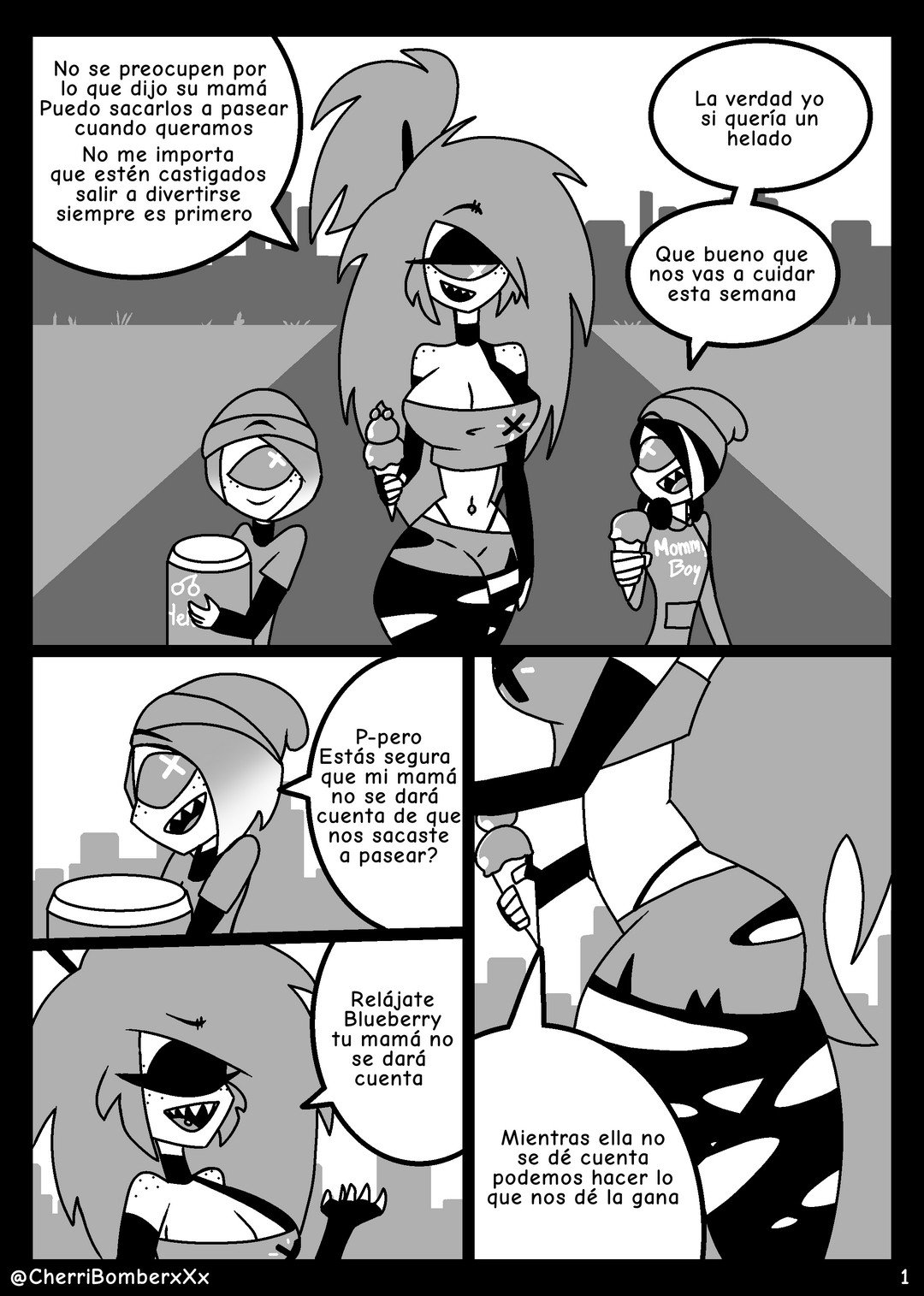 2 Shotas 1 Bomber Comic porno