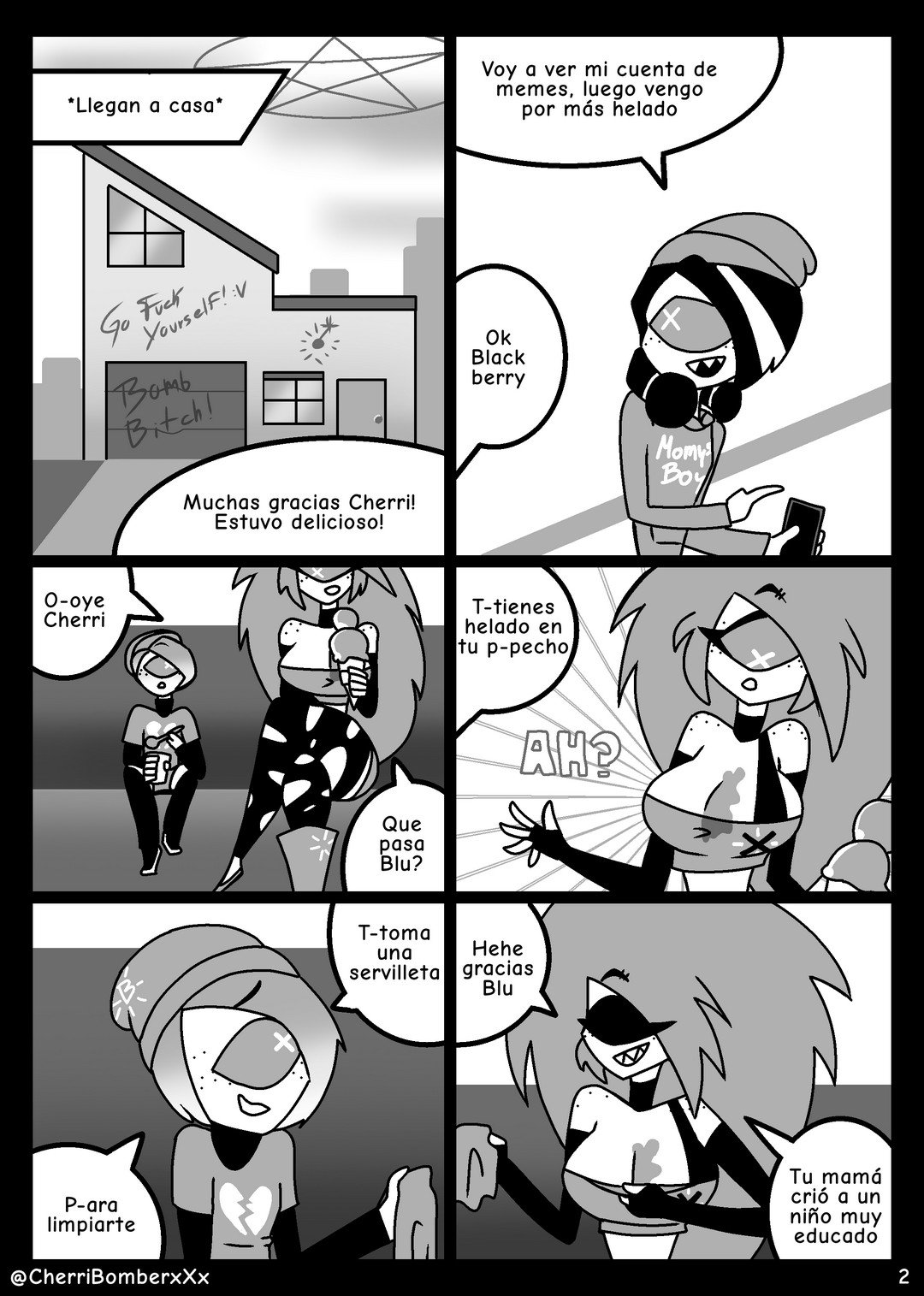 2 Shotas 1 Bomber Comic porno