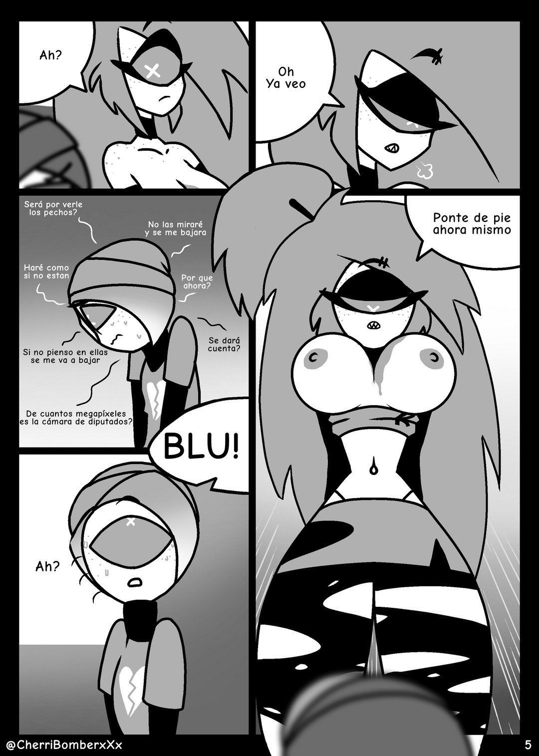 2 Shotas 1 Bomber Comic porno
