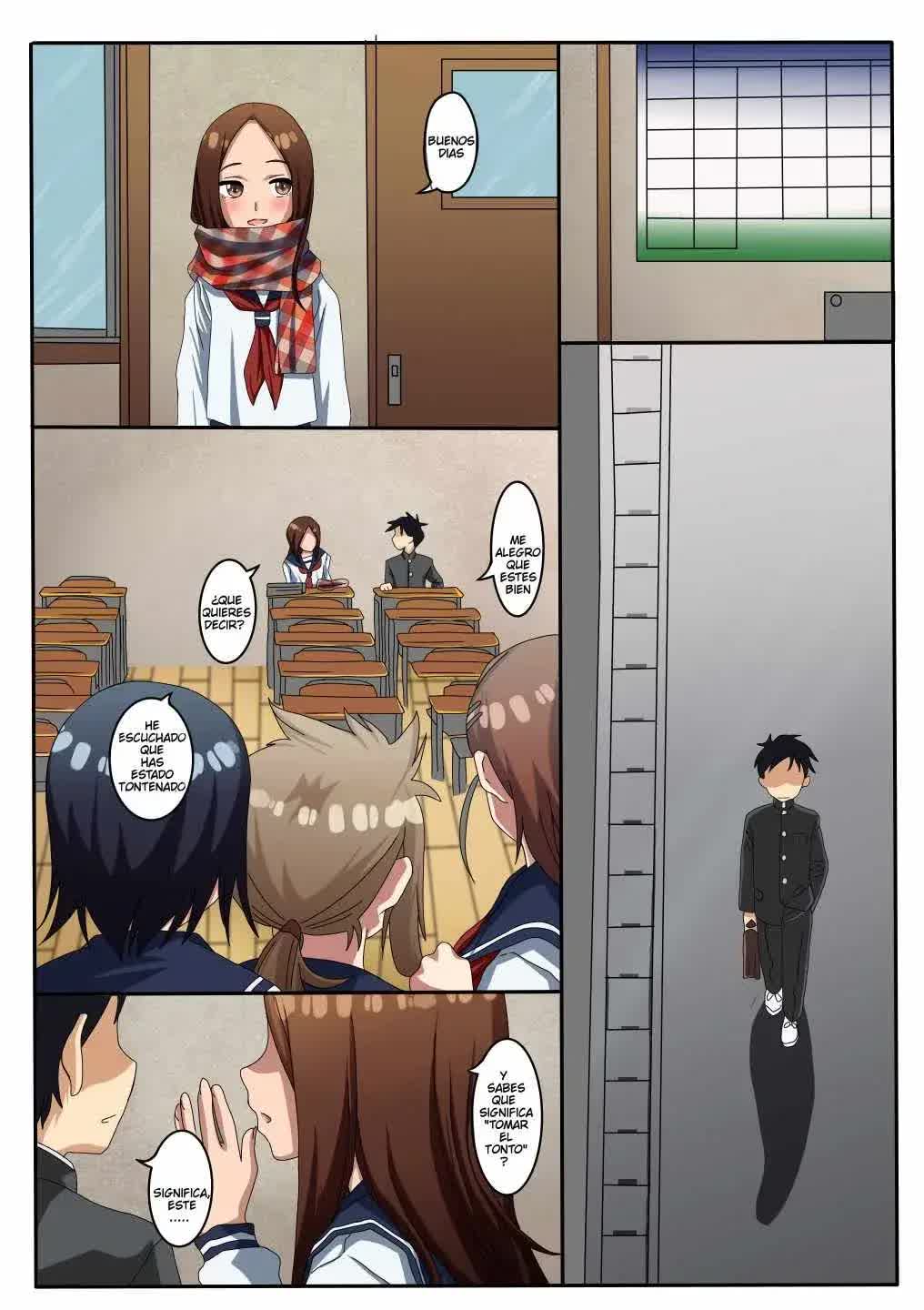 Saraware Jouzu no Takagi-san - El Rapto de La Maestra de las Bromas Comic porno