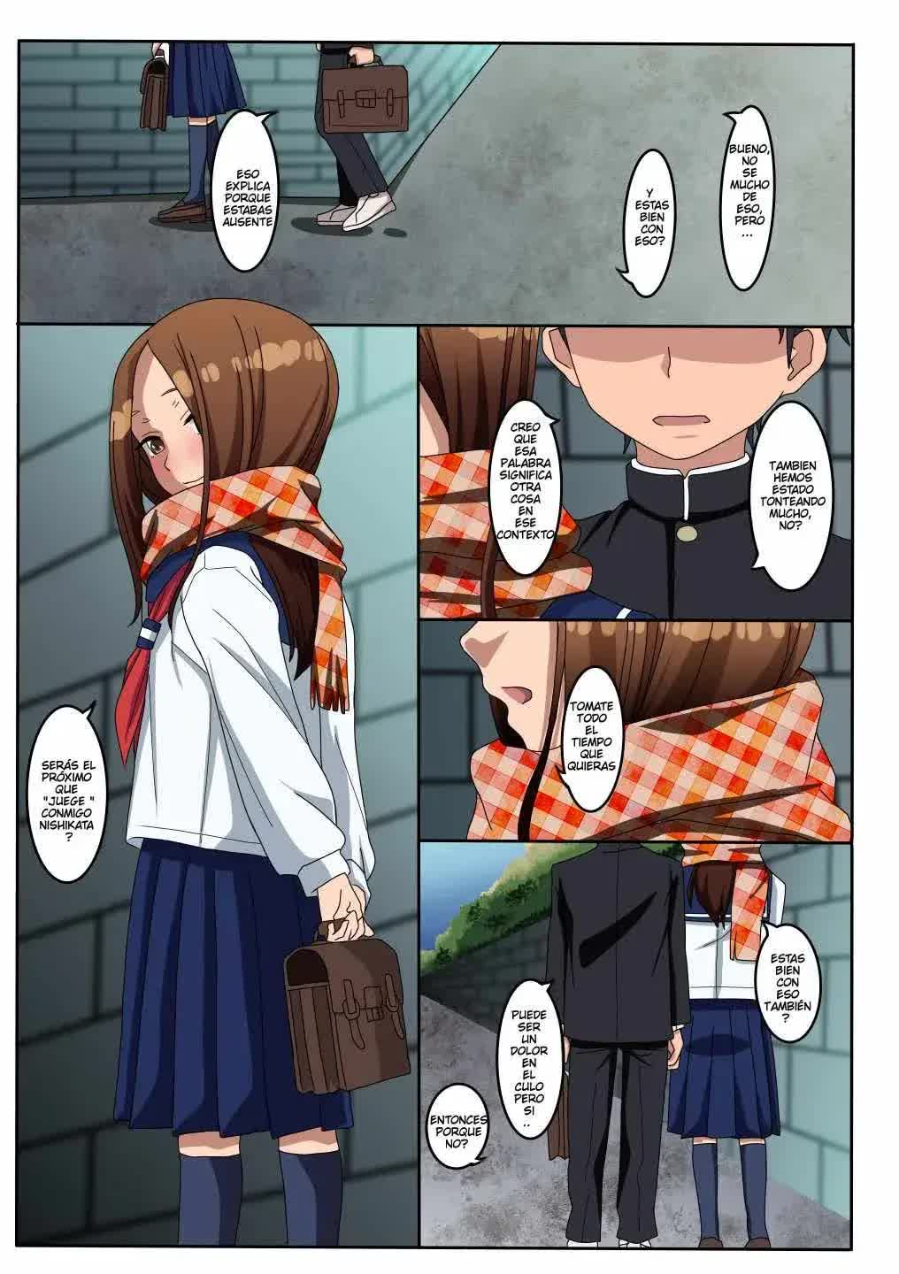 Saraware Jouzu no Takagi-san - El Rapto de La Maestra de las Bromas Comic porno