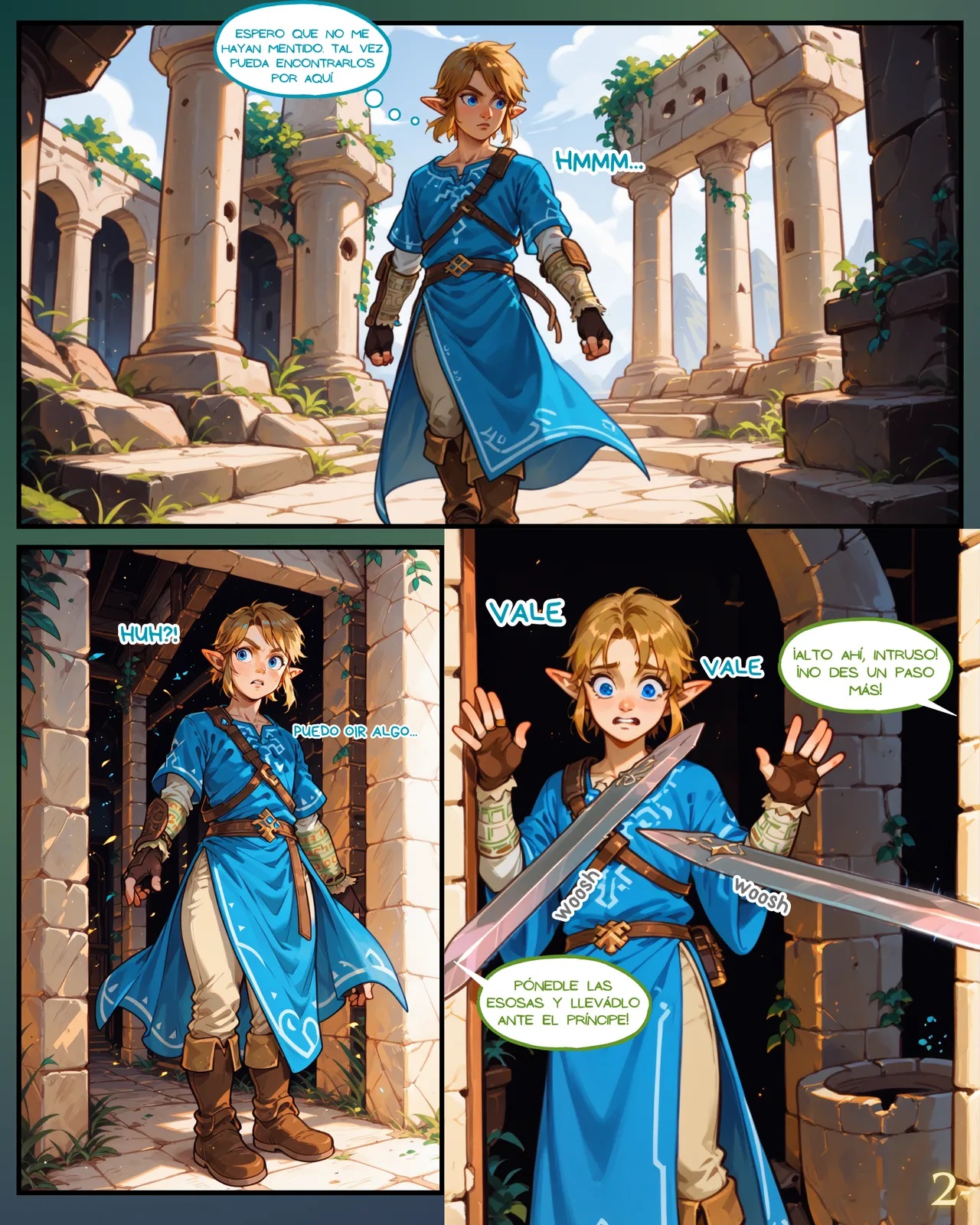 A Link to the Ass Comic porno