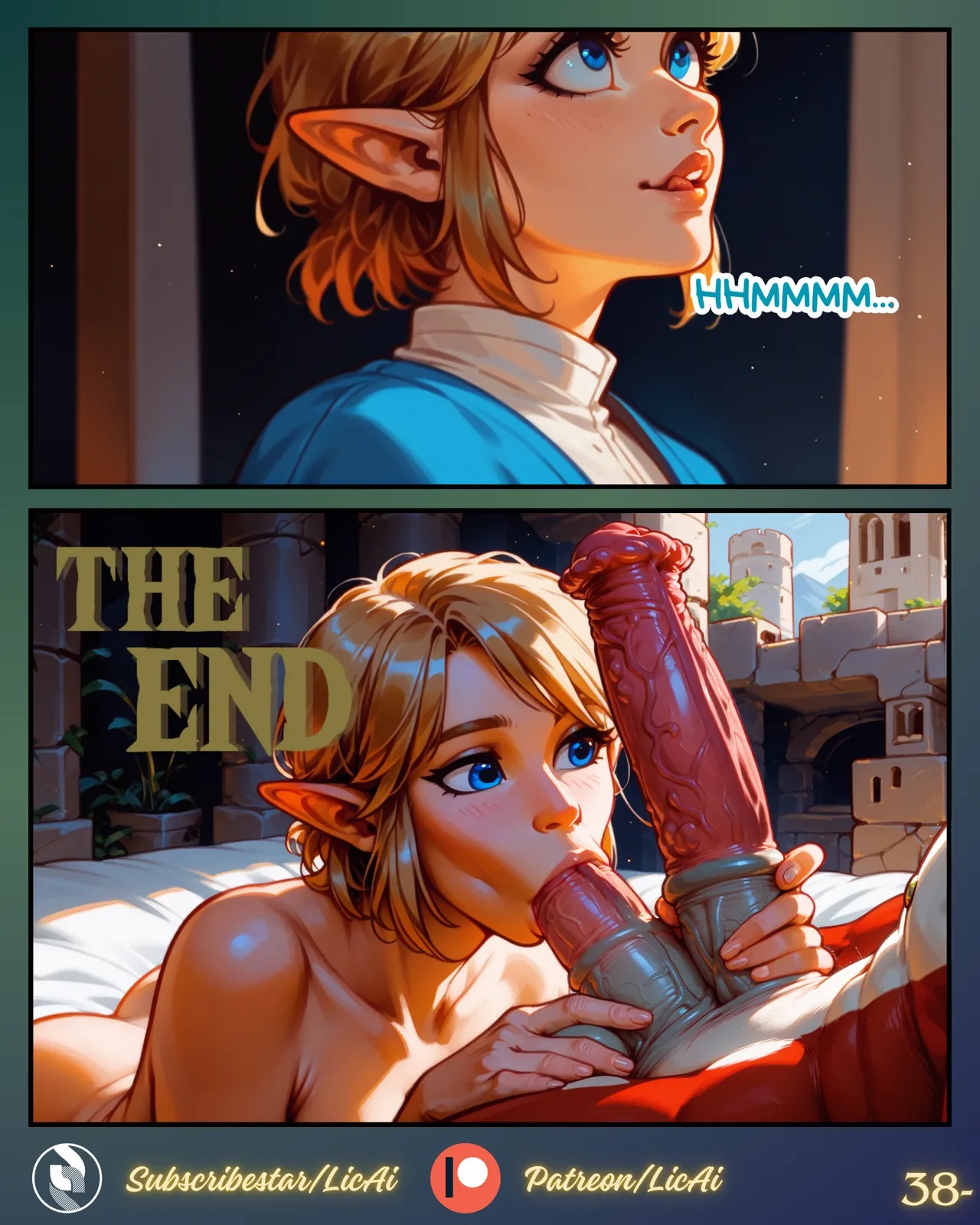 A Link to the Ass Comic porno