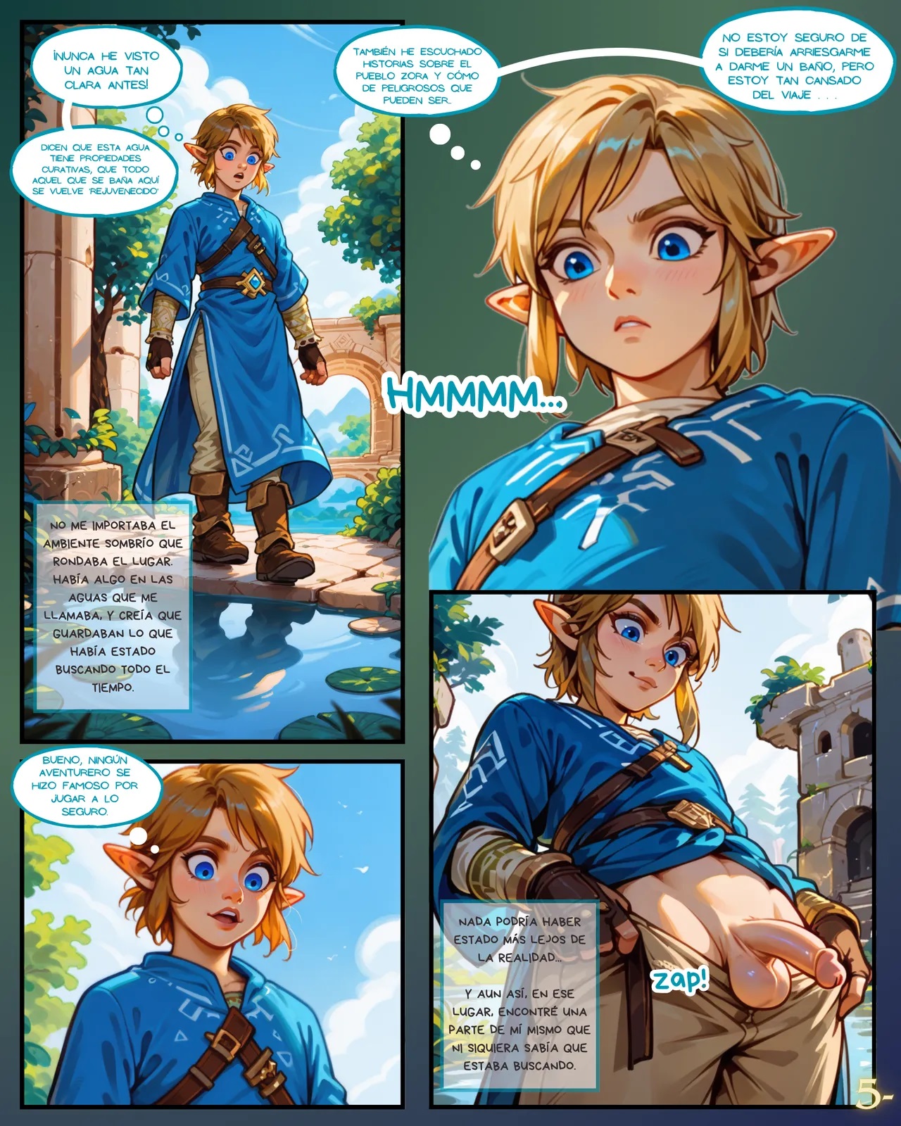 A Link to the Ass Comic porno