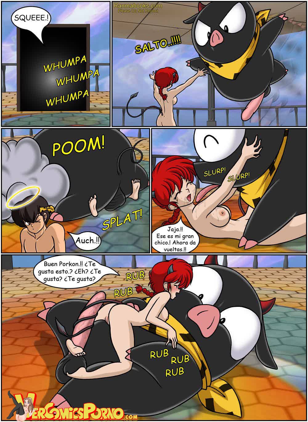 Ángeles y Demonios Comic porno