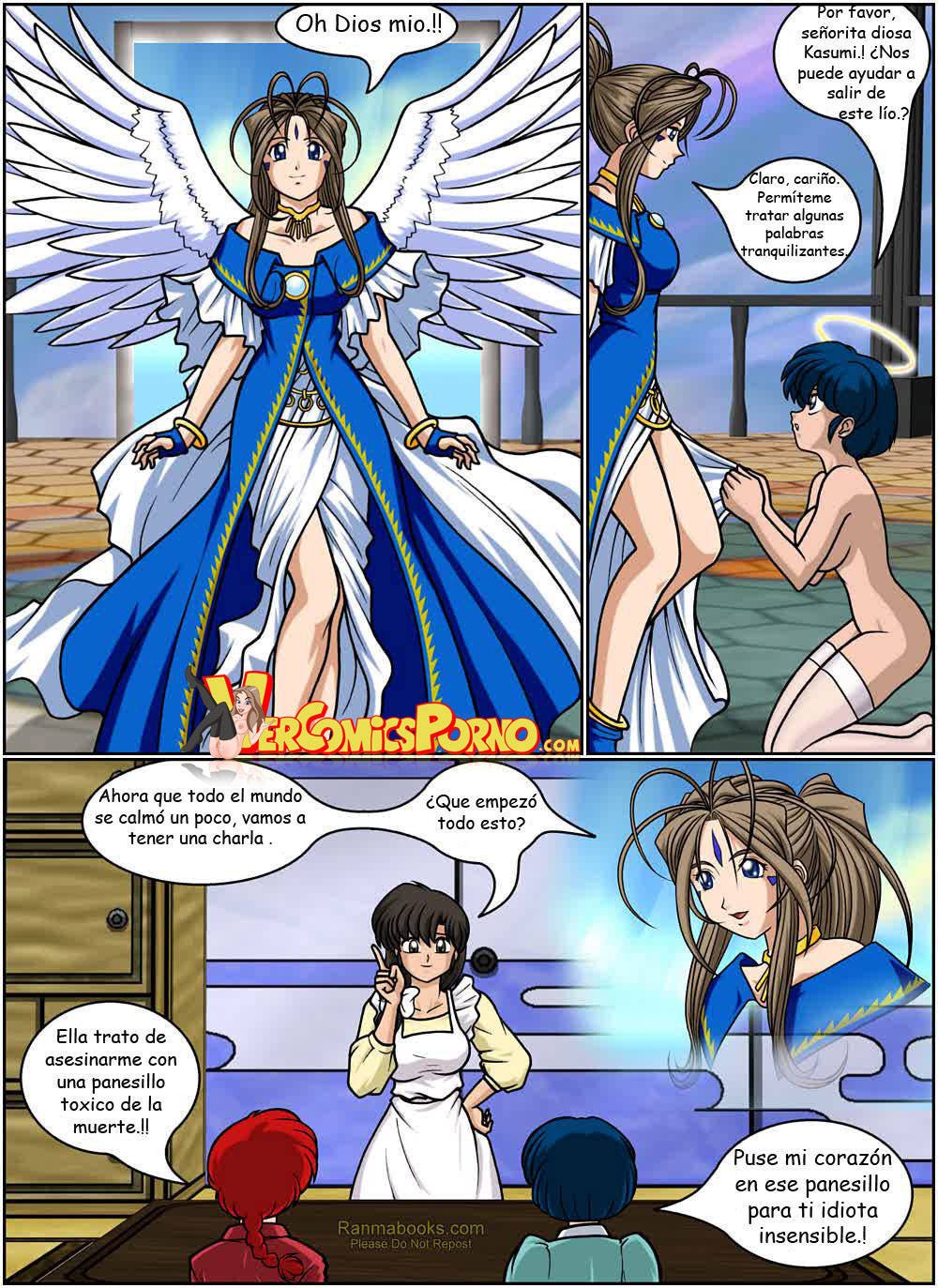 Ángeles y Demonios Comic porno