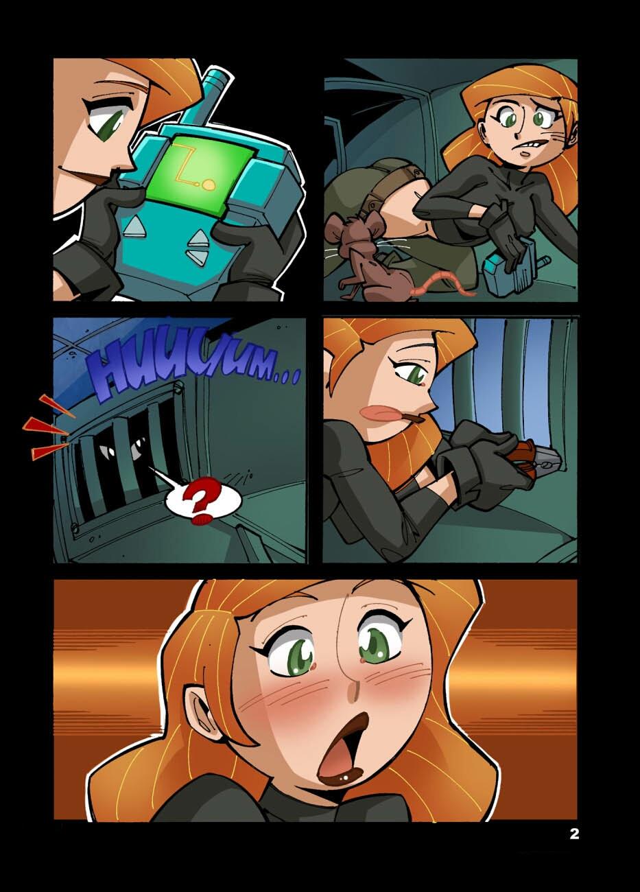 Bad Boy, Bad Girl and One Spy - Kim Possible XXX Comic porno