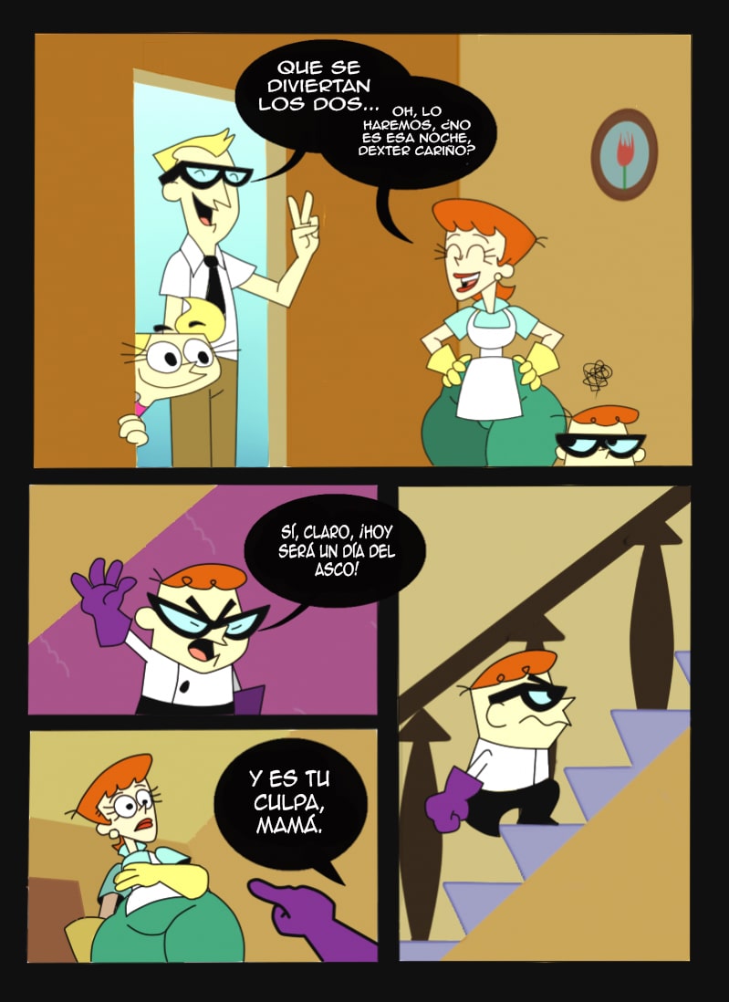 Bad Mouth Mom - Dexter Comic porno