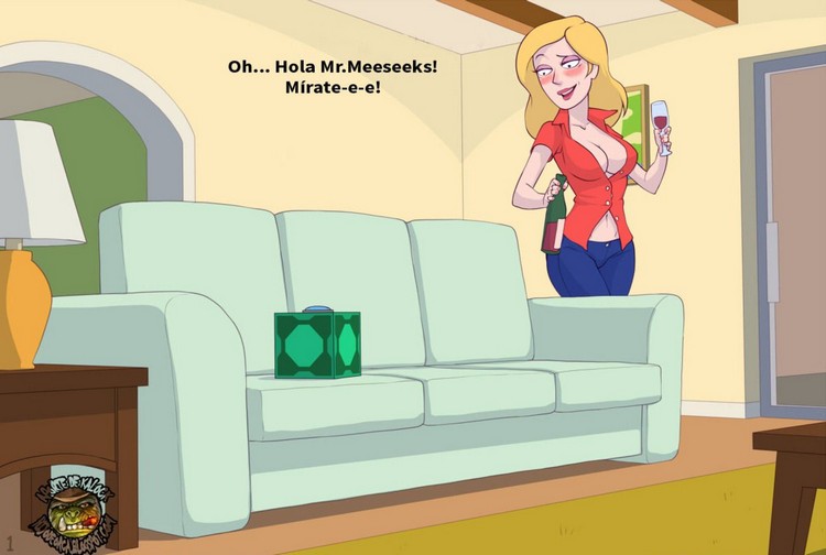 Beth and Mr Meeseeks Comic porno