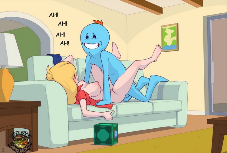 Beth and Mr Meeseeks Comic porno