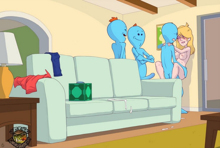 Beth and Mr Meeseeks Comic porno