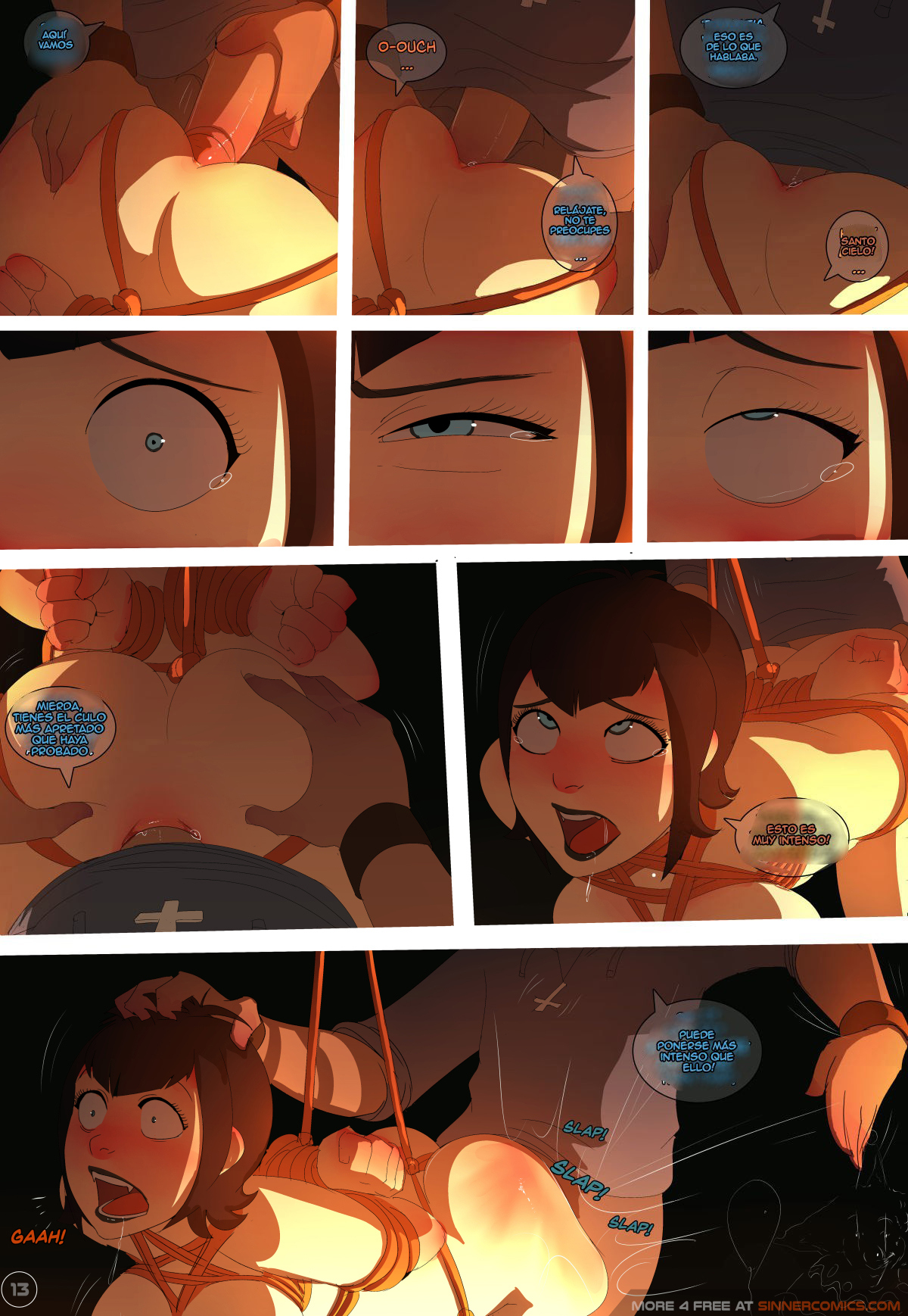 Beyond the Hotel Comic porno