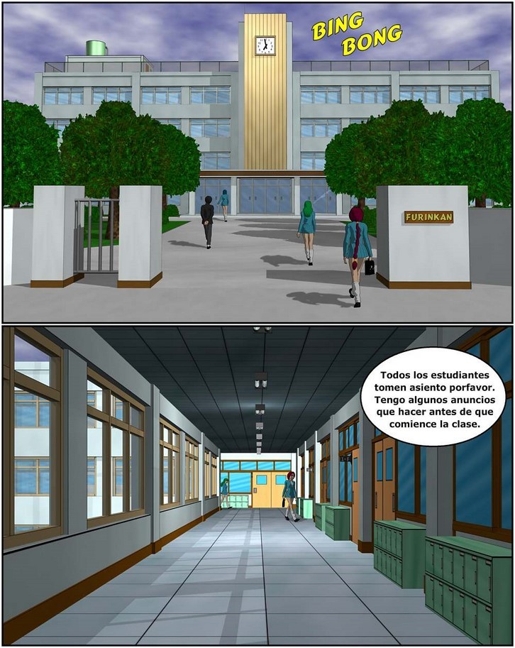 Black rose of furinkan 1 Comic porno