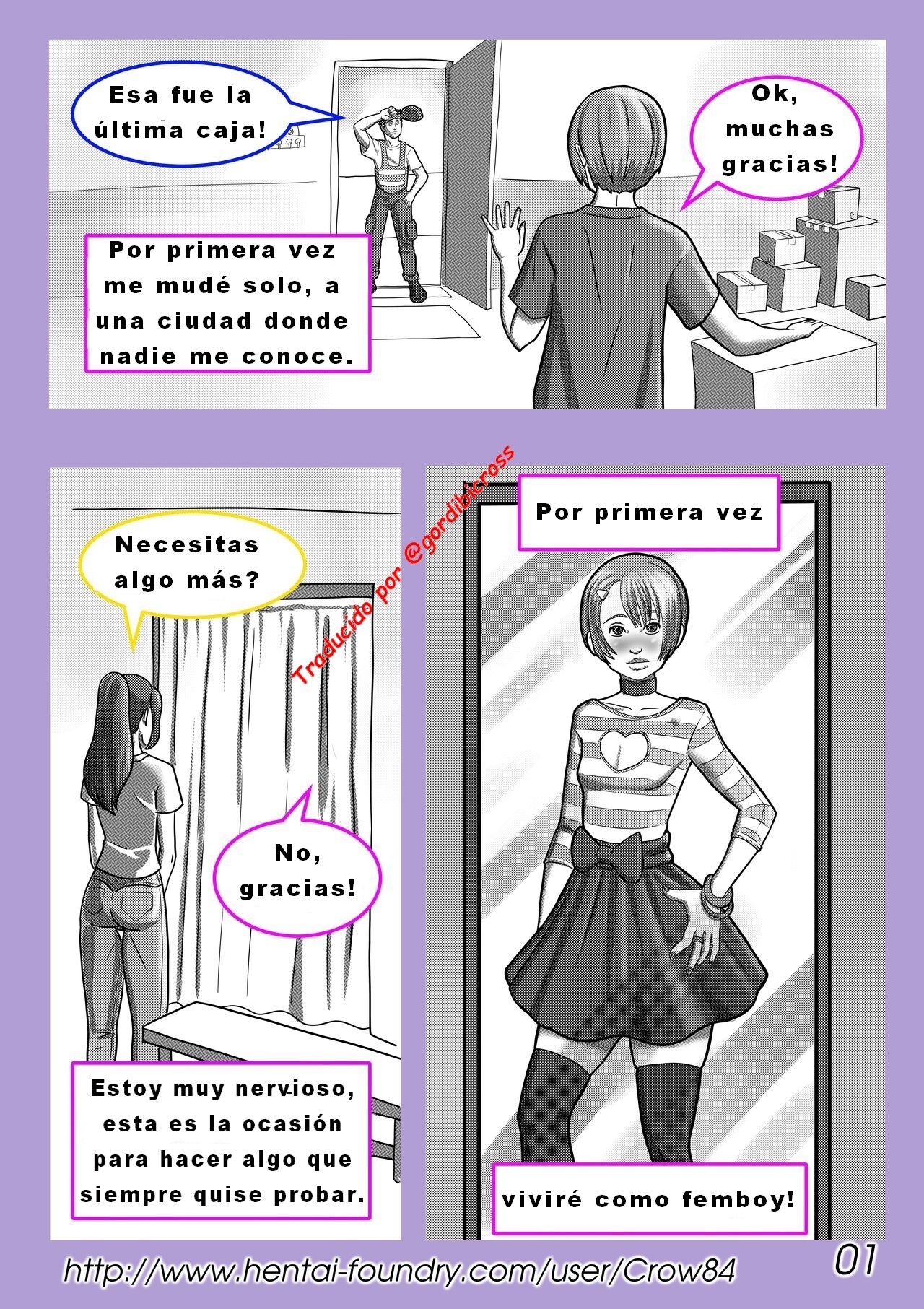Bridie Nueva Ciudad, Nueva Vidad Comic porno