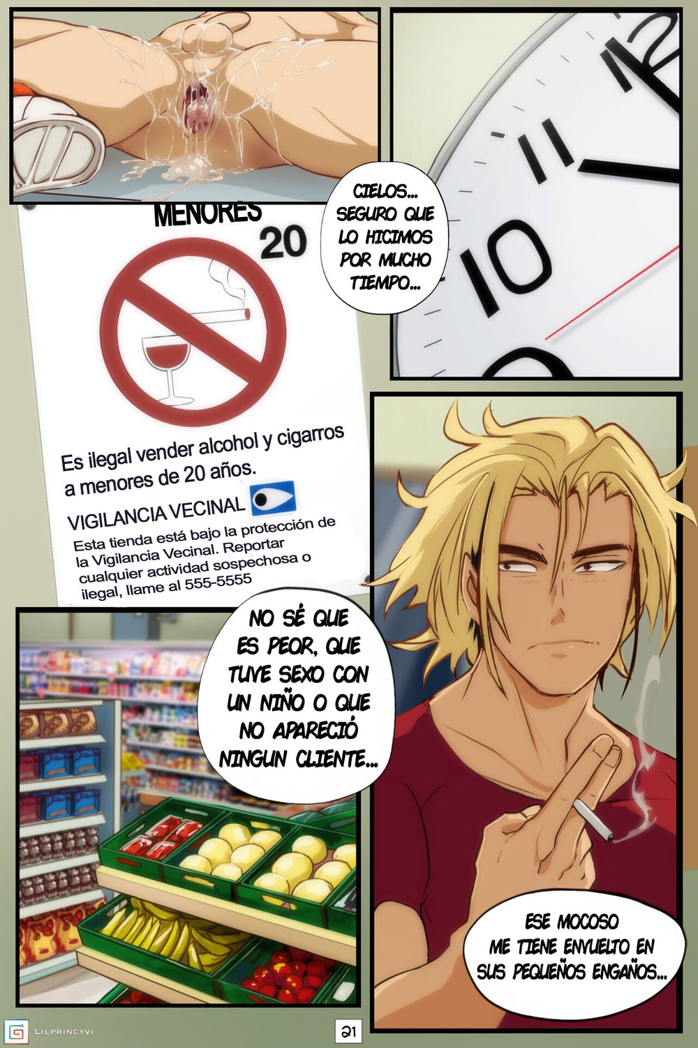 Coach Protein Comic porno