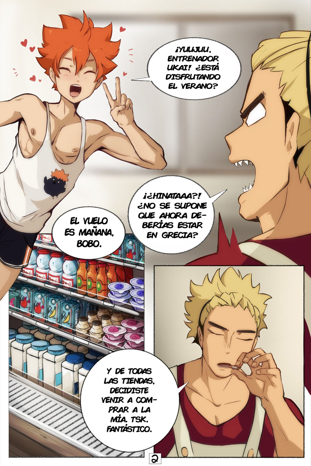 Coach Protein Comic porno