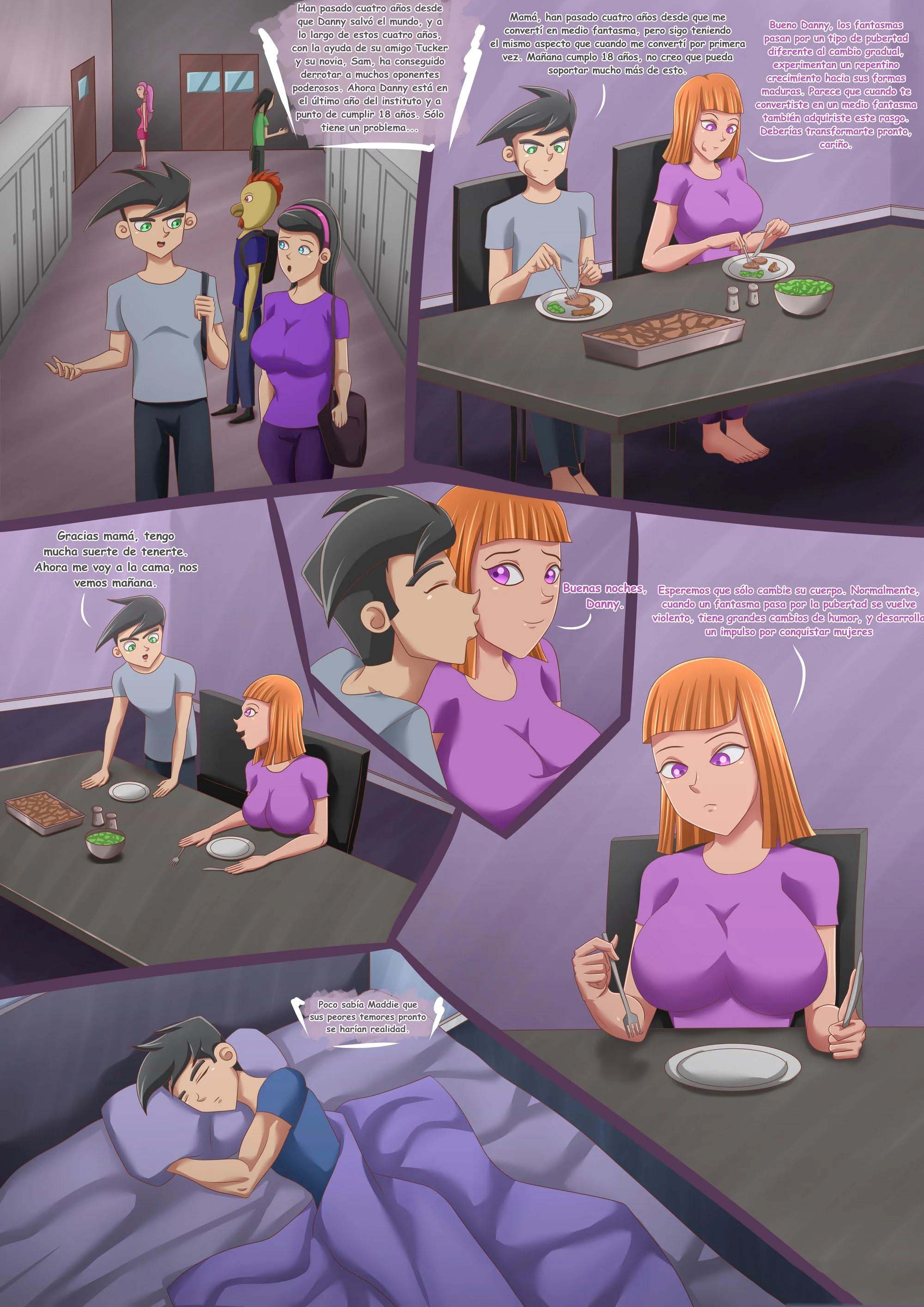 Dannys Growth Spurt Comic porno