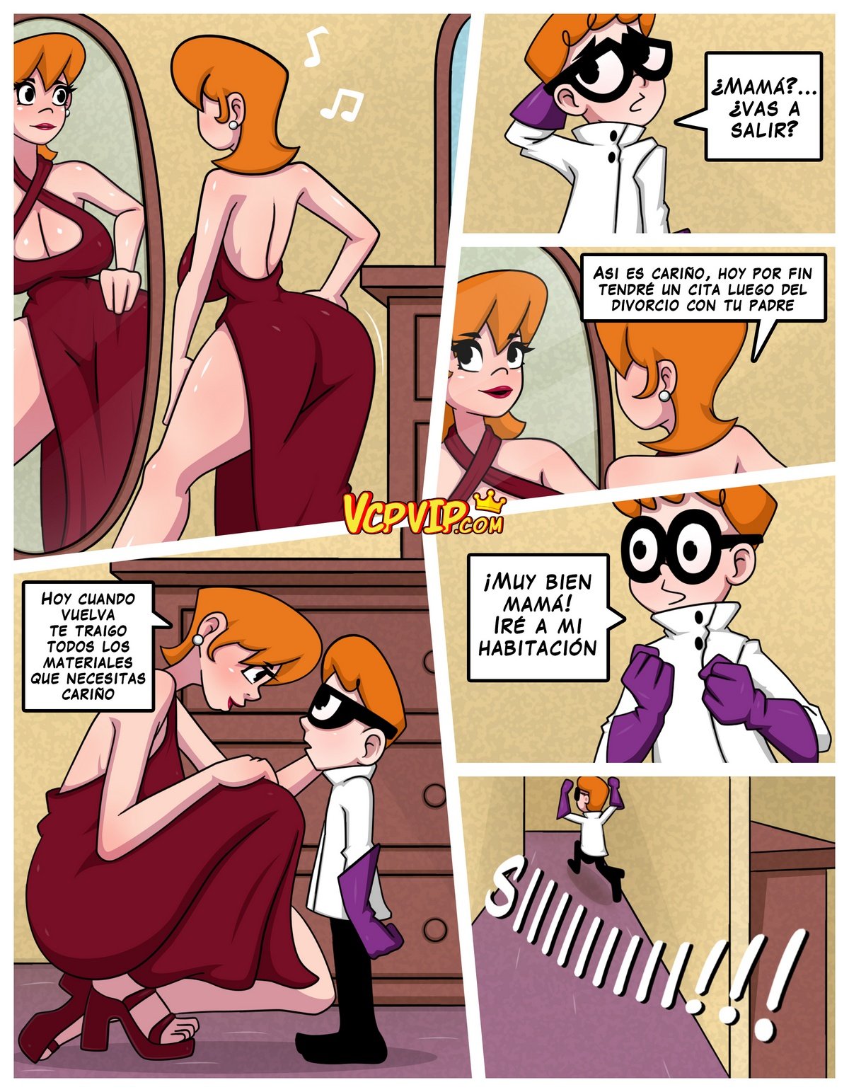 Dexter Madre Descontrolada Comic porno