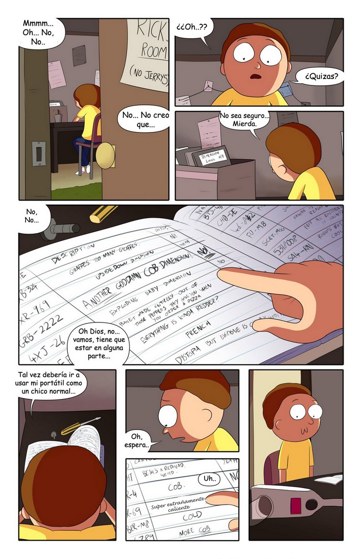 Dimension X-69 - Rick Y Morty Comic porno