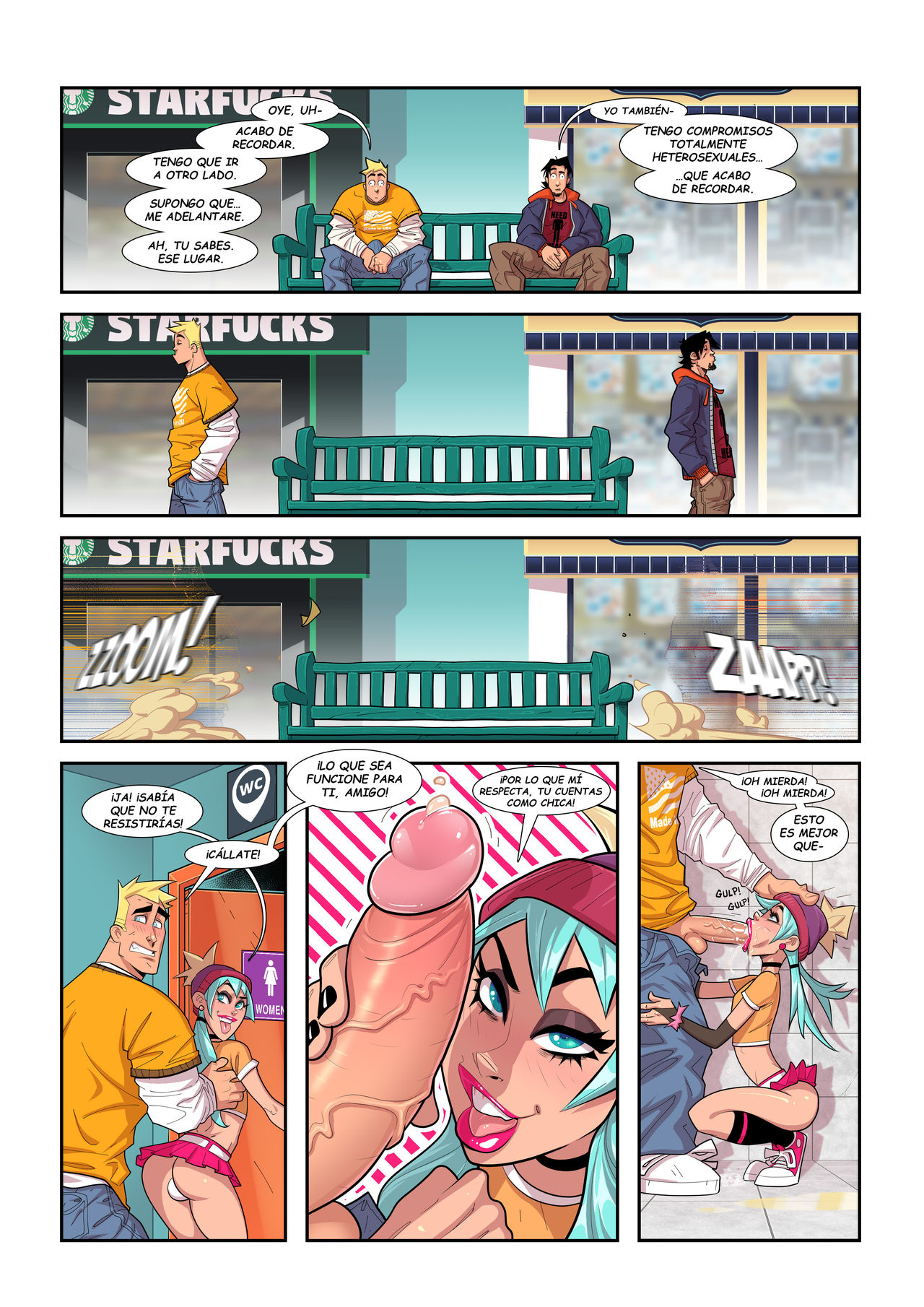 Dire Straights - Yaoi Comic porno