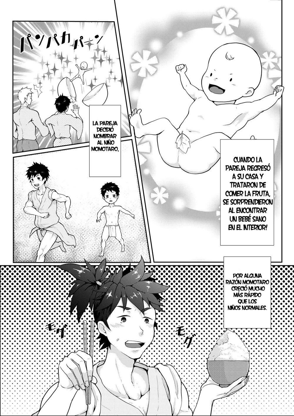 El Cuento de Momotaro - Yaoi Comic porno