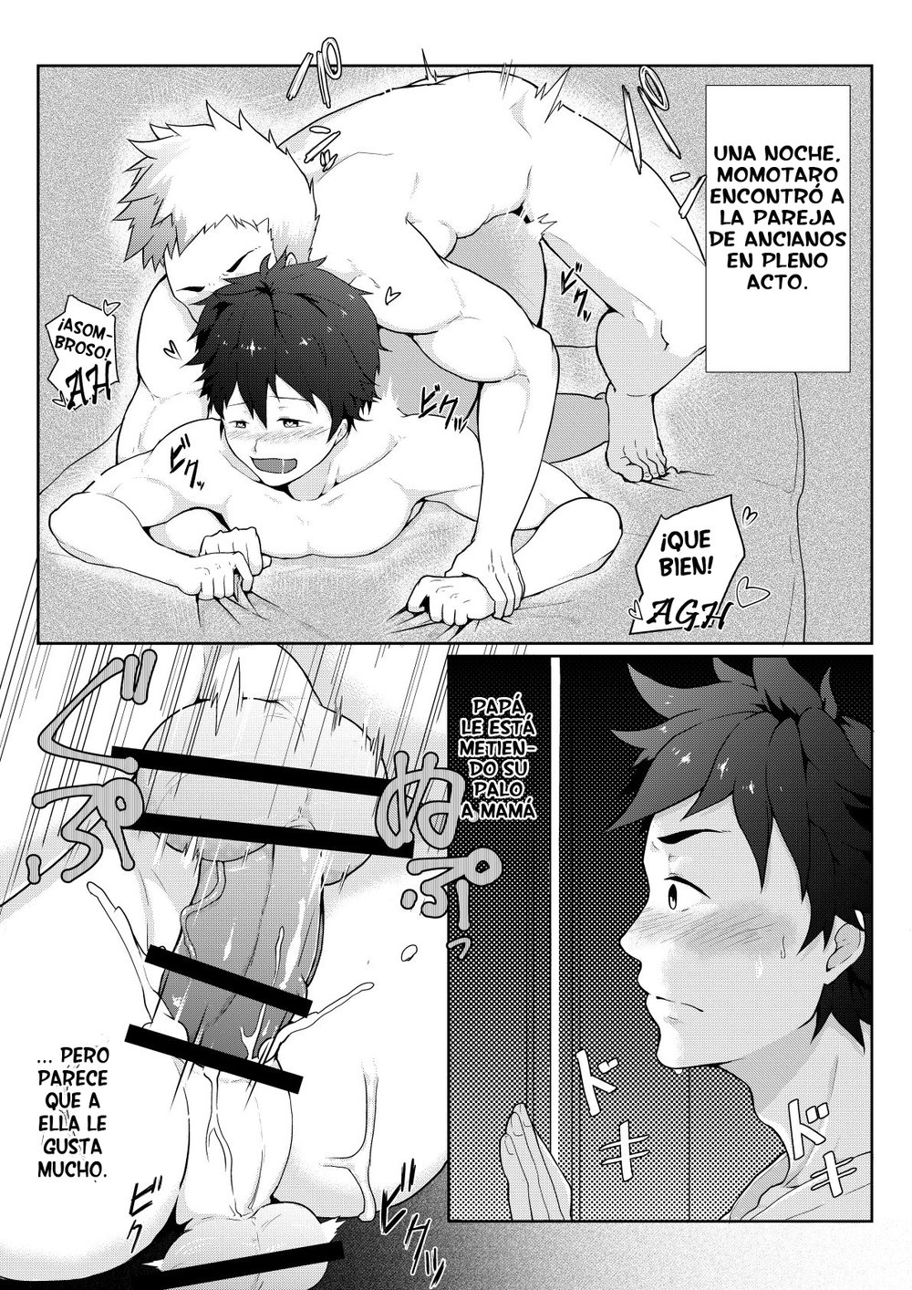 El Cuento de Momotaro - Yaoi Comic porno